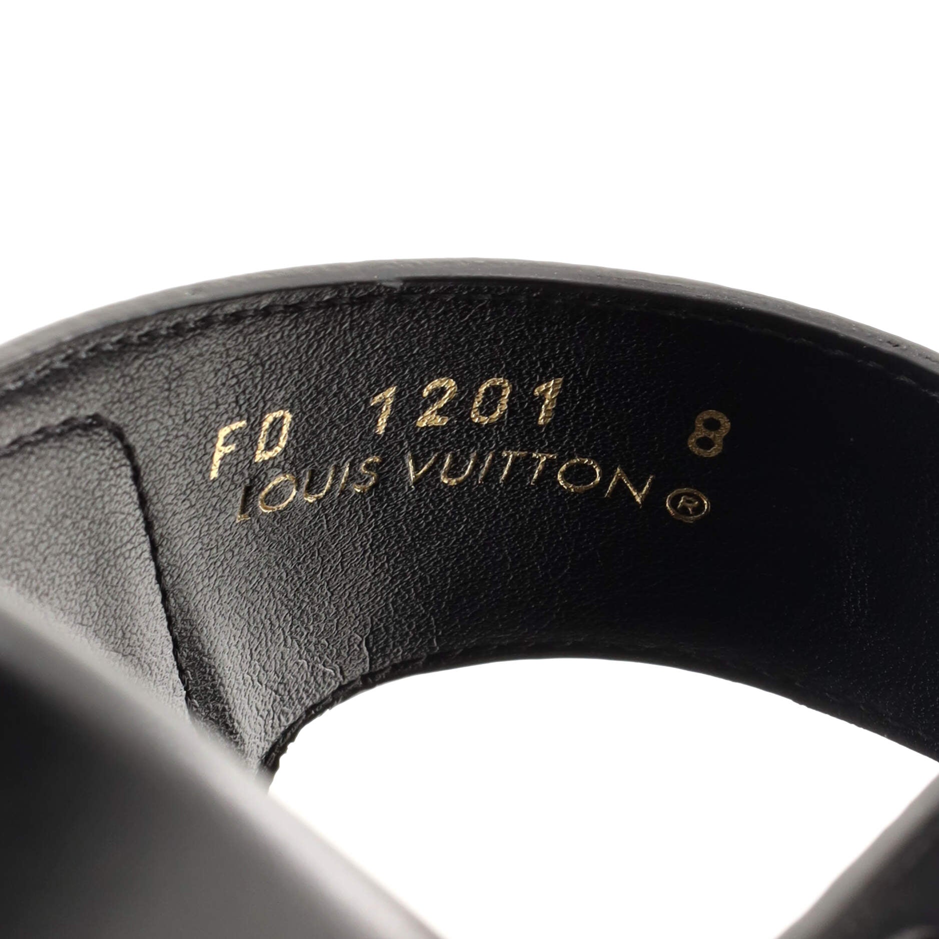 Louis Vuitton Men's LV Script Trainer Flat Mule Sandals Mixed Materials