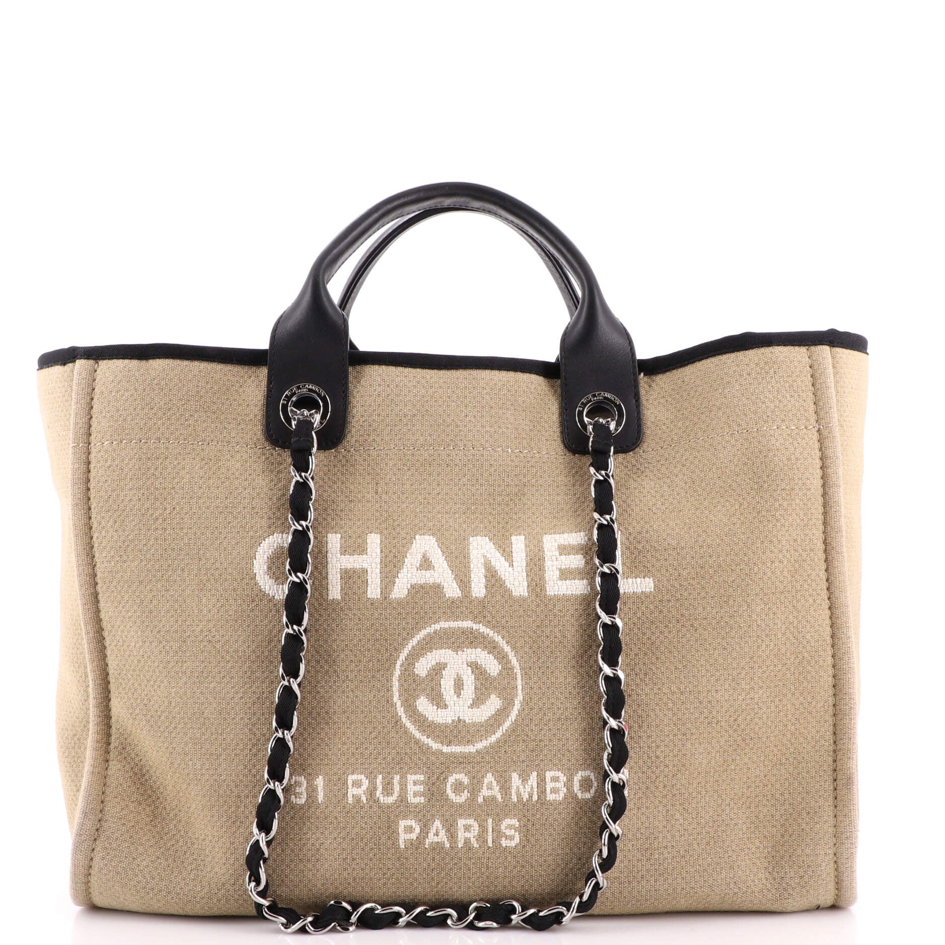 Shopbop Archive Chanel Deauville Medium Tote, Canvas