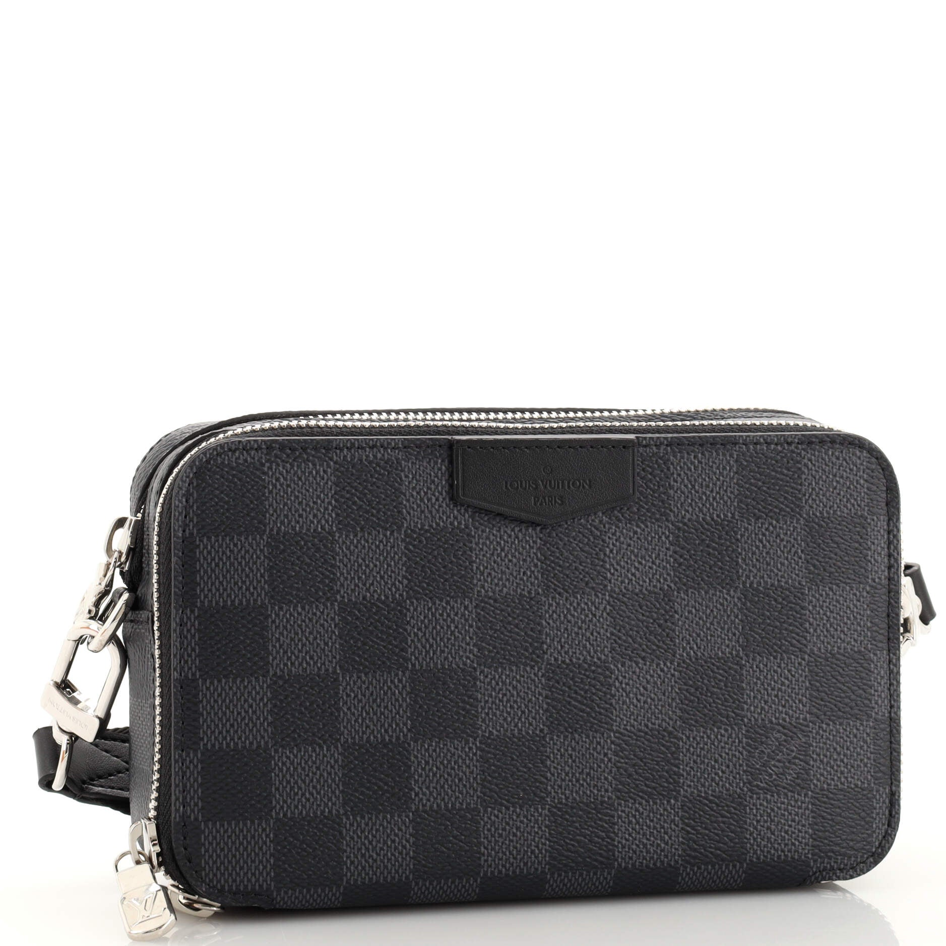 louis vuitton alpha wearable wallet damier graphite