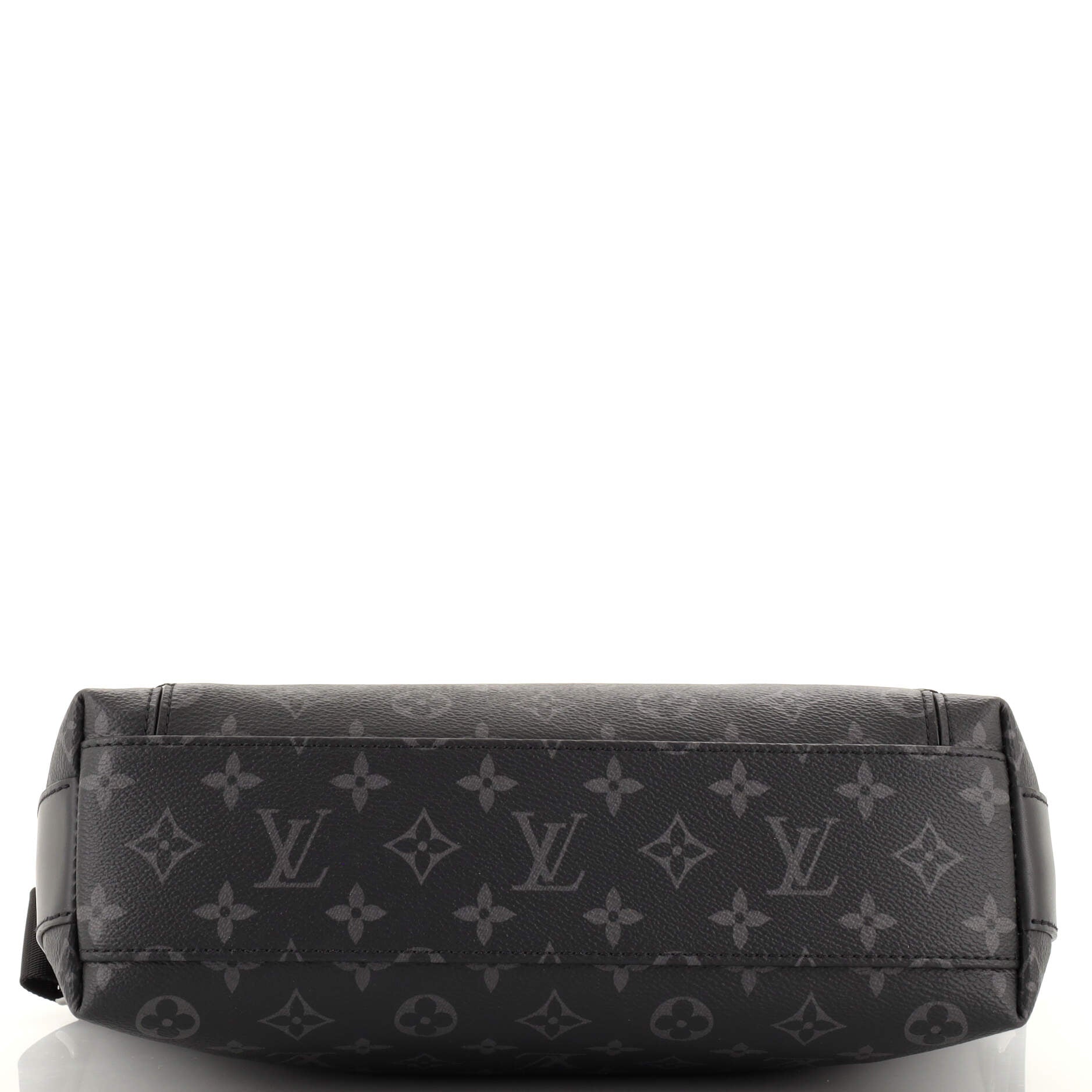 Pre-owned Louis Vuitton 2018 Monogram Eclipse Odyssey Pm In Black