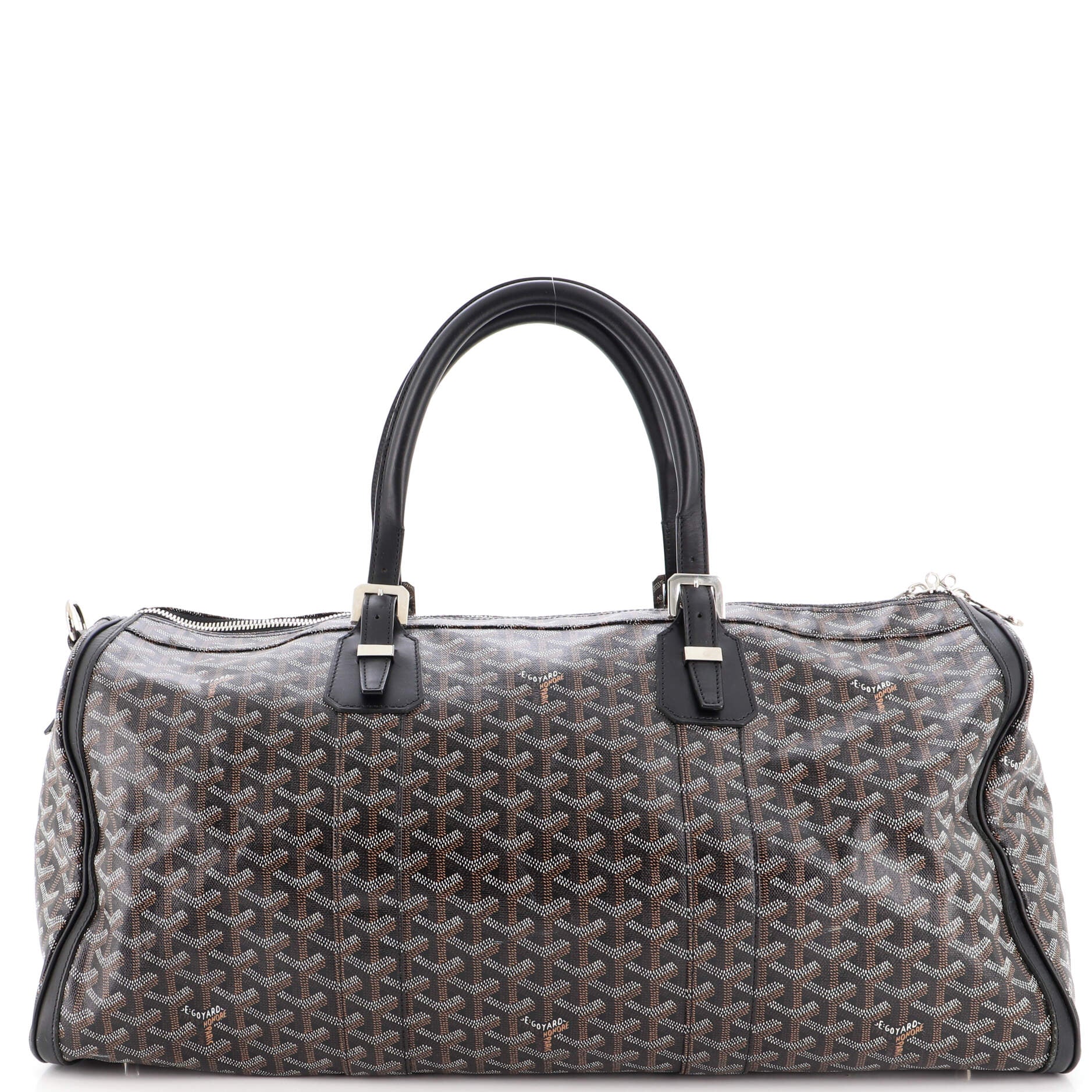 Goyard Croisiere Coated Canvas Mini Top Handle Shoulder Bag