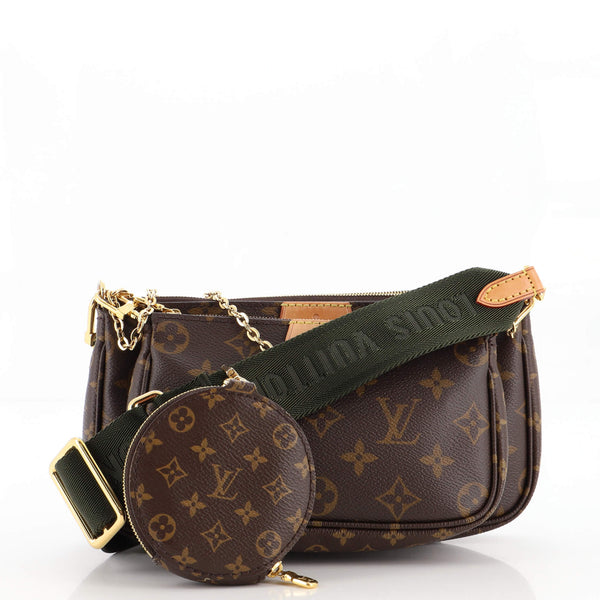 Louis Vuitton Multi-Pochette Accessoires Shoulder Bag In Brown Monogram  Canvas And Natural Leather