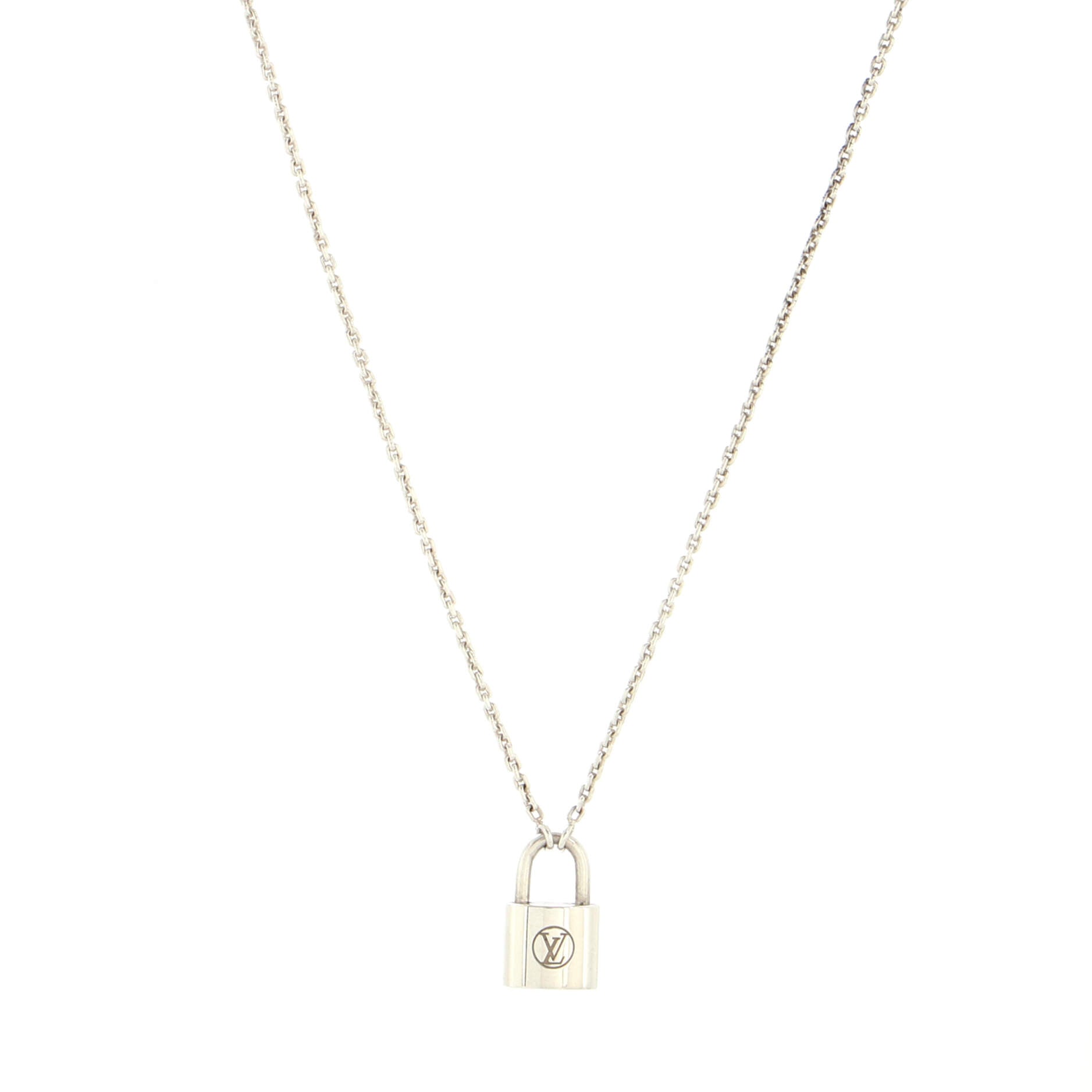 Louis Vuitton Lockit Pendant Necklace