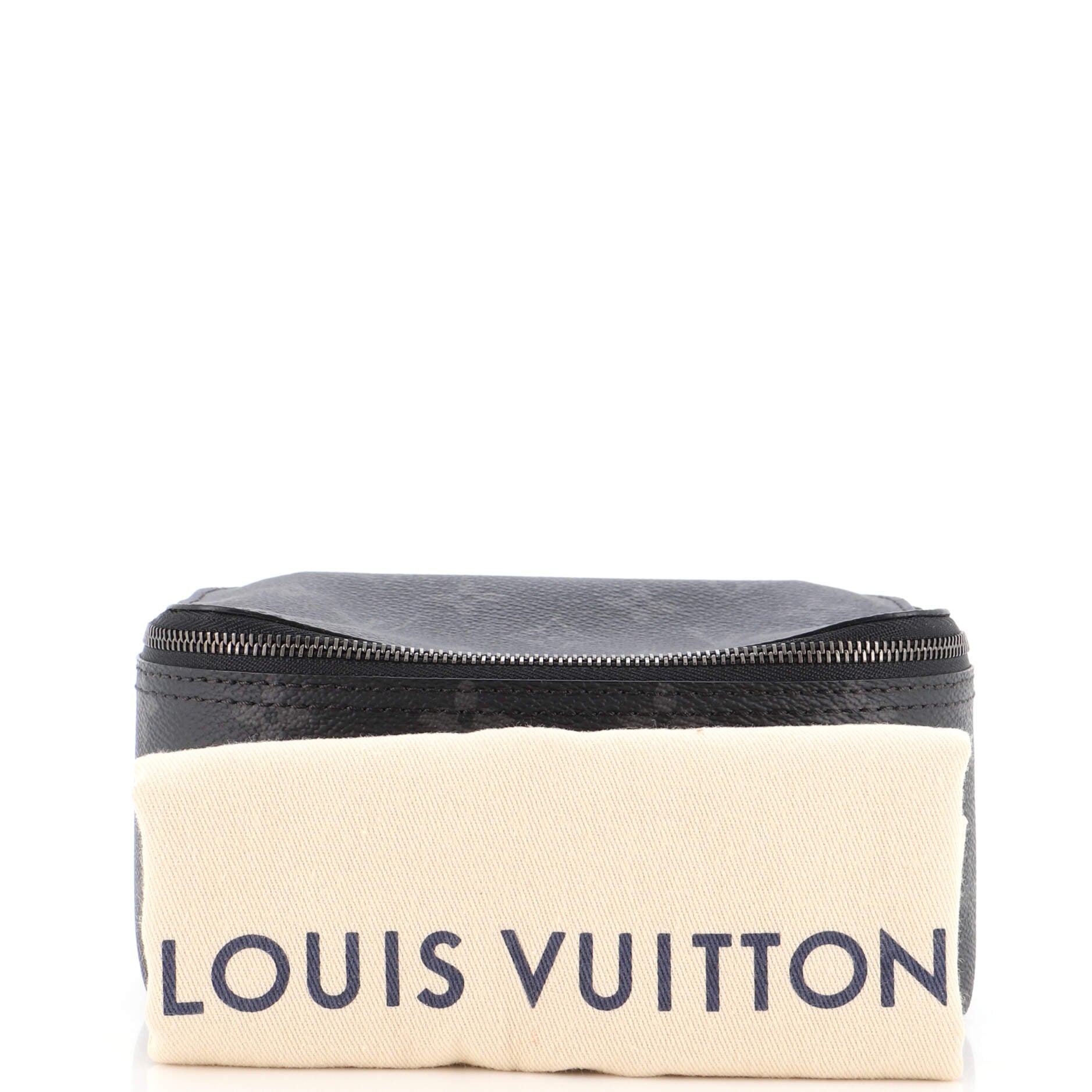 Louis Vuitton, Accessories, Louis Vuitton Packing Cube Monogram Eclipse  Canvas Pm Black