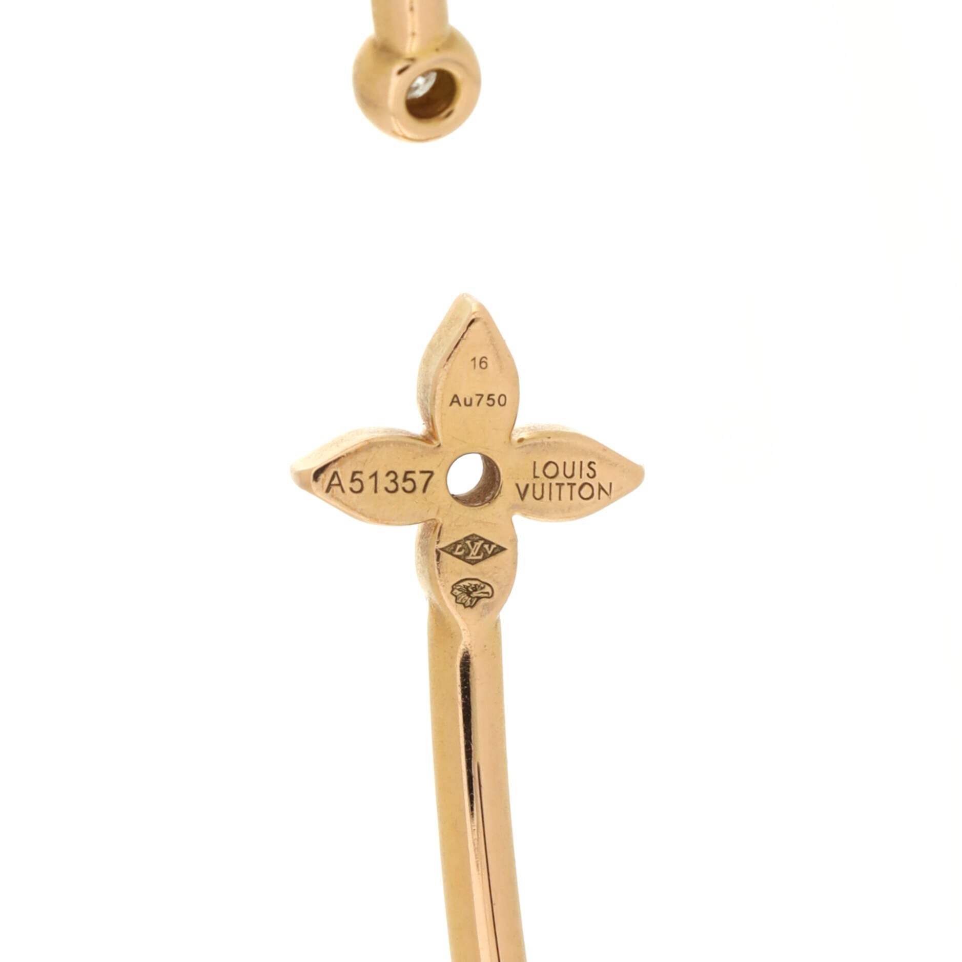 Louis Vuitton Blooming Supple Bracelet Brass in Brass with Brass - US