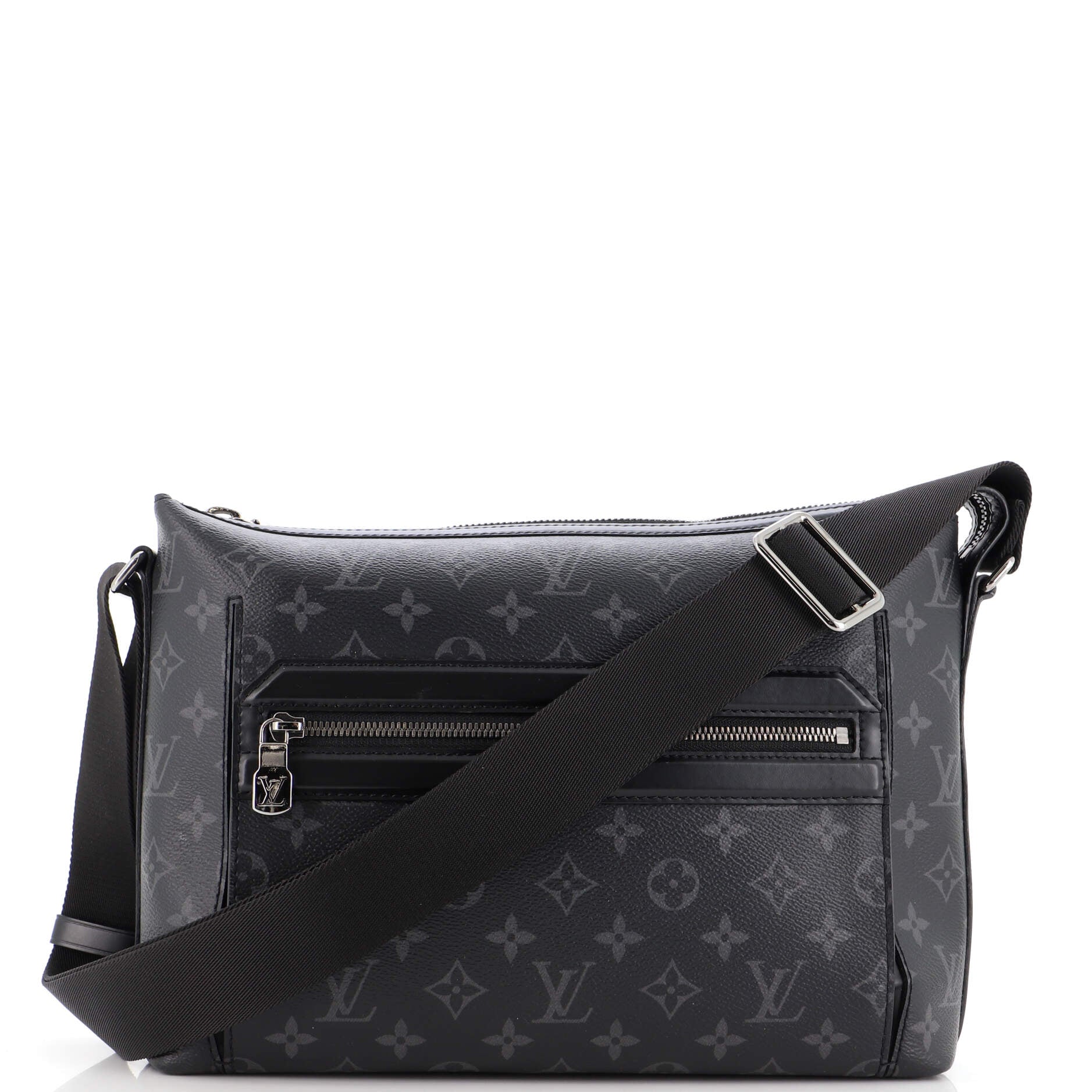 Louis Vuitton S Lock Messenger Monogram Embossed Minty Green in