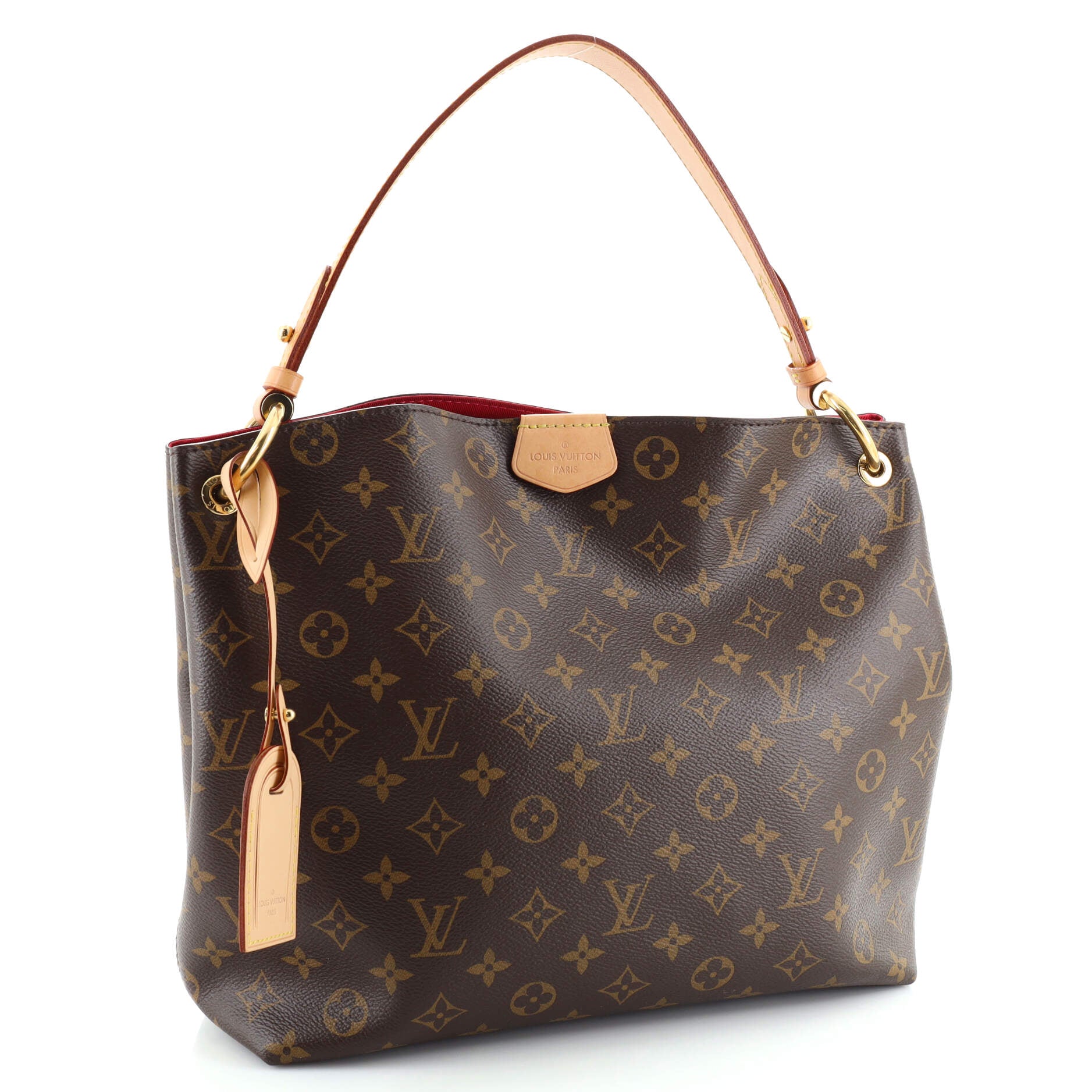 Louis Vuitton - On My Side PM Tote Bag - Greige - Monogram Canvas & Leather - Women - Luxury