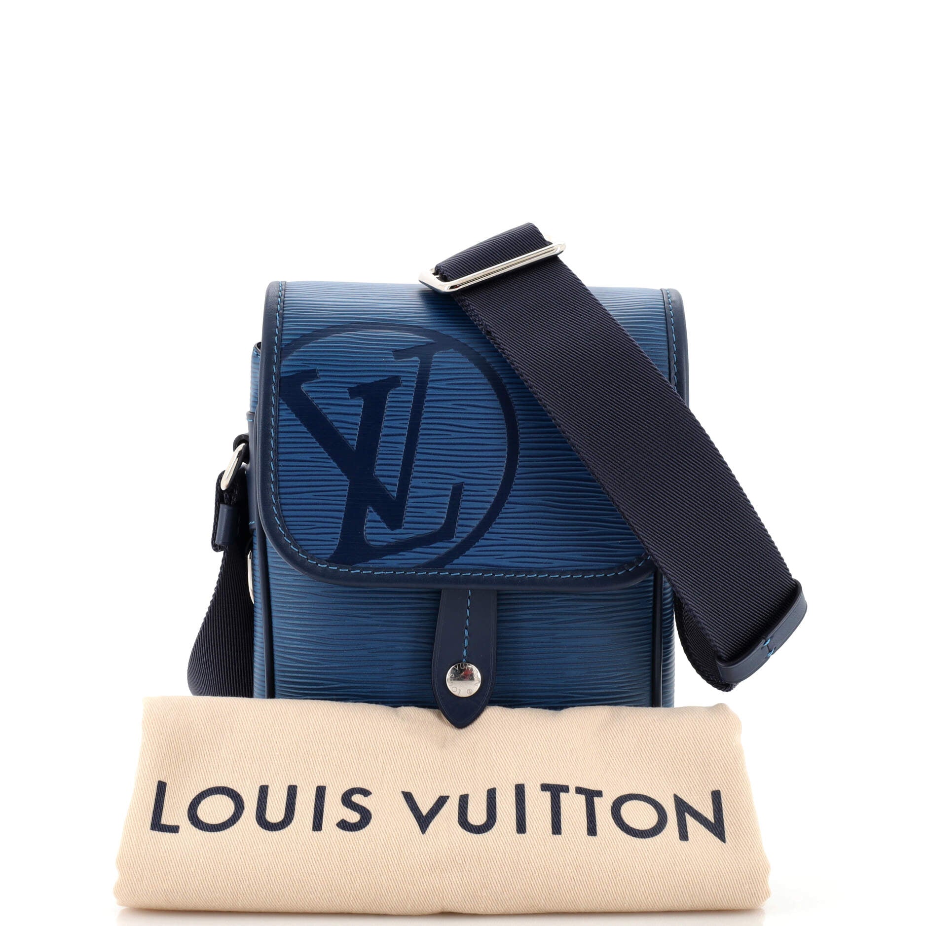 Louis Vuitton Messenger Bag Initials Epi Leather BB