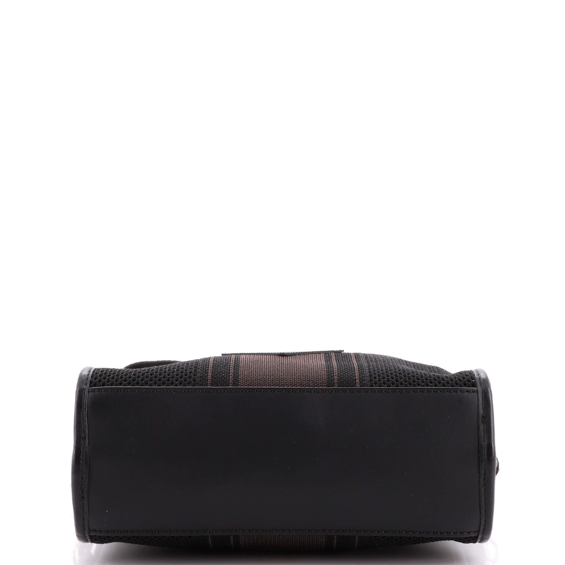 Fendi Black Fabric and Leather Mini Lui Bag Fendi