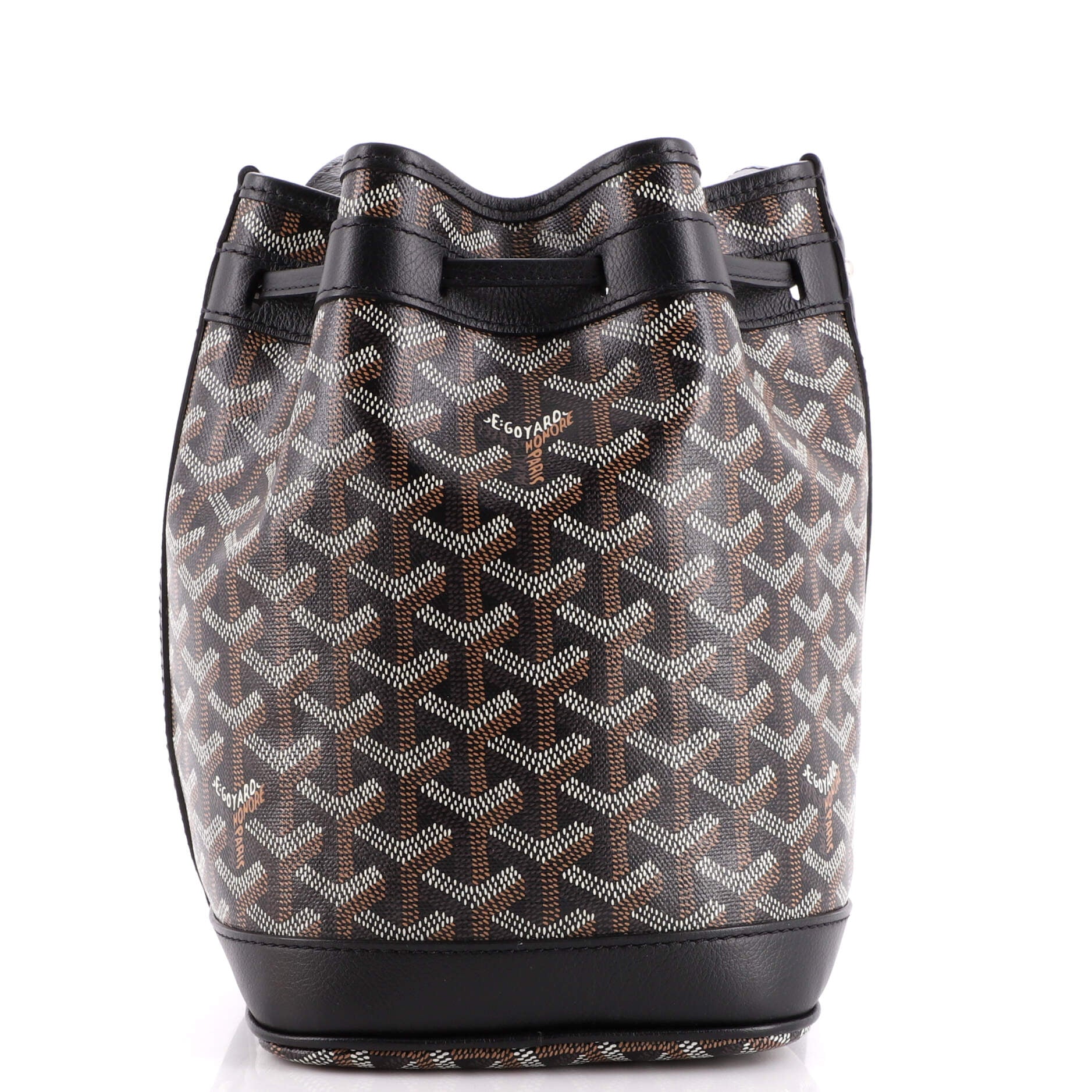 GOYARD-Goyard Petit Flot Bucket Bag PM Grey