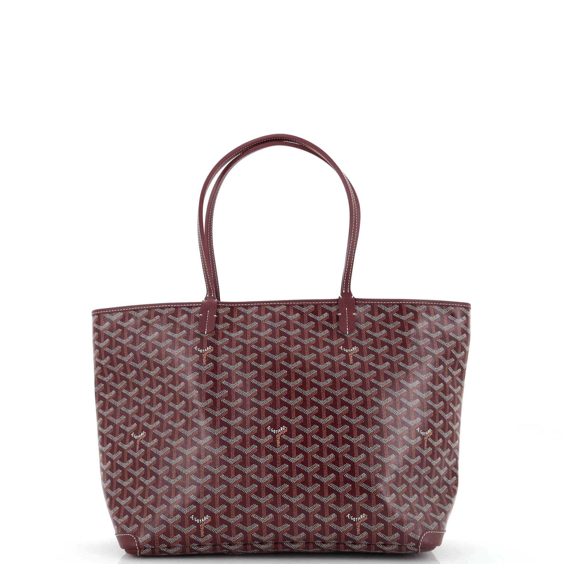 Goyard, Bags, New 223 Goyard Anjou Mini Black Reversible Tote