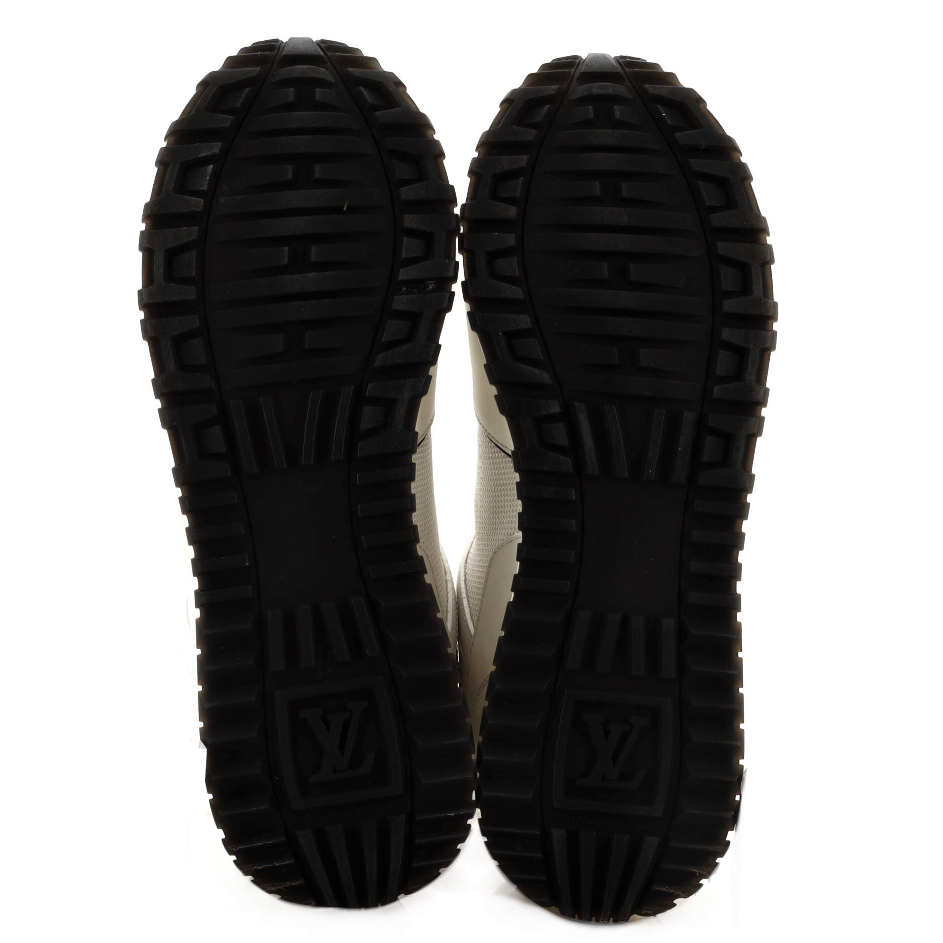 Louis Vuitton Run Away sneakers in black synthetic with canvas and