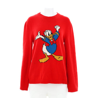Men's Donald Duck Sweater Wool Print 20320440