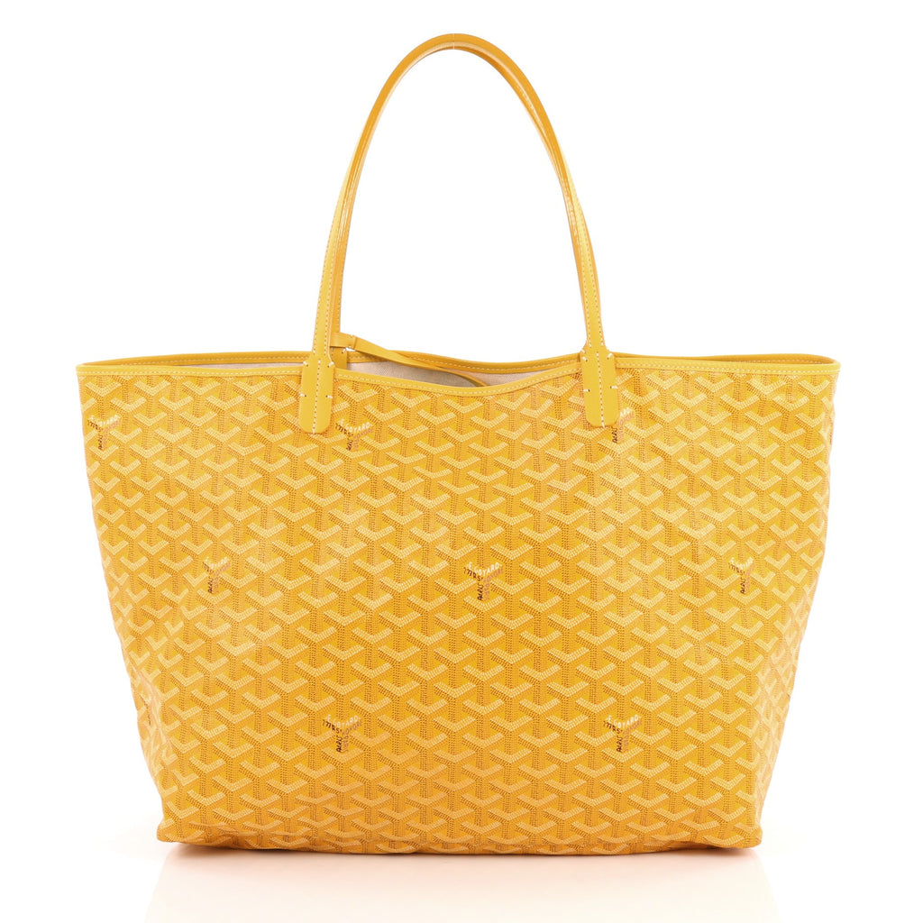 Buy Goyard St. Louis Tote Coated Canvas GM Yellow 2035201 – Rebag