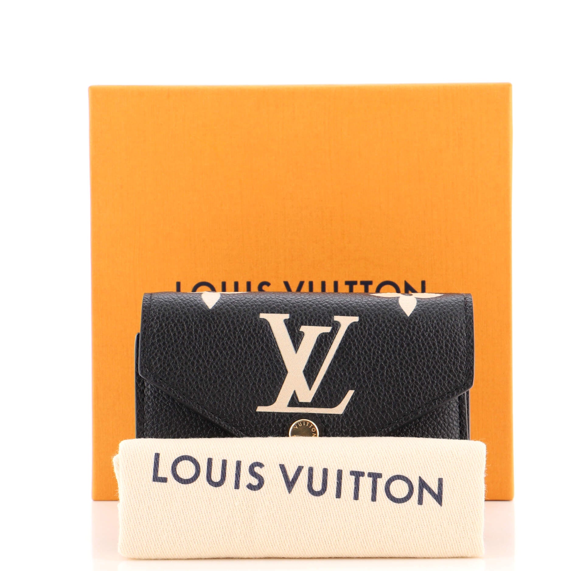 LOUIS VUITTON Victorine Monogram Emperiente Wallet Bicolor