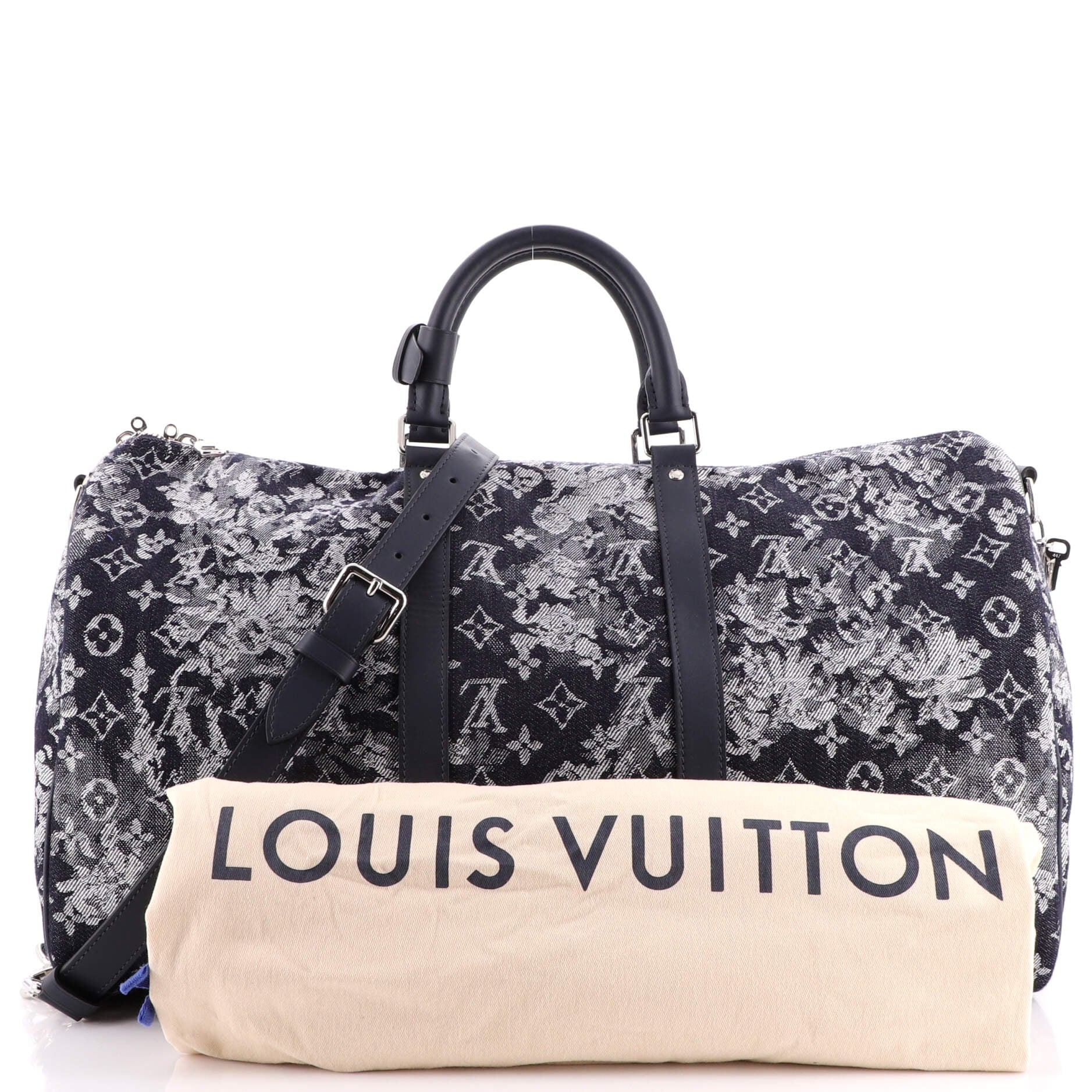 Louis Vuitton Keepall Bandouliere 50 Sunset Multicolor Black
