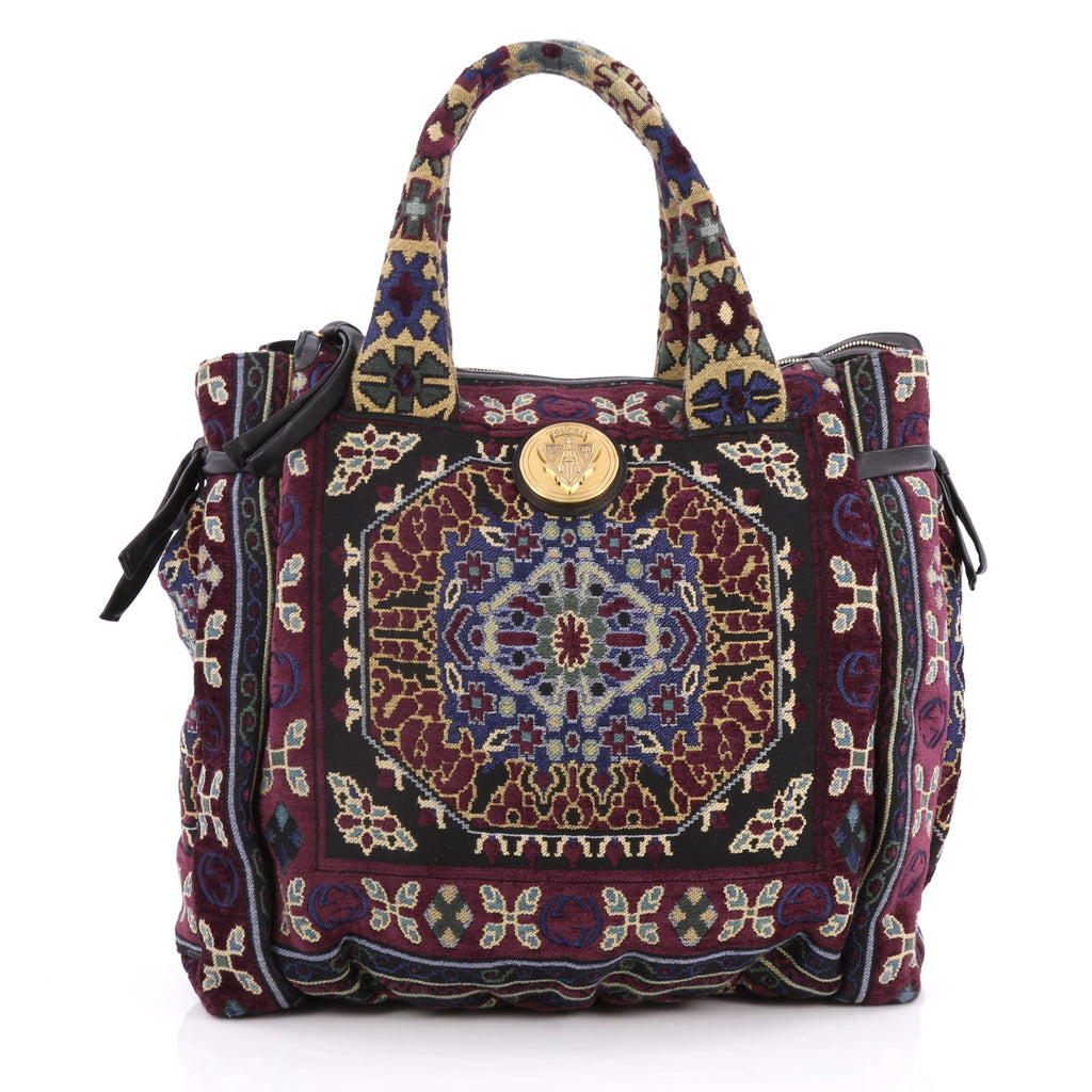 gucci hysteria tapestry bag