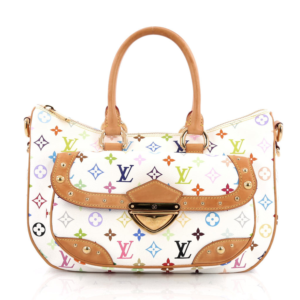 Buy Louis Vuitton Rita Handbag Monogram Multicolor White 2045701 – Trendlee