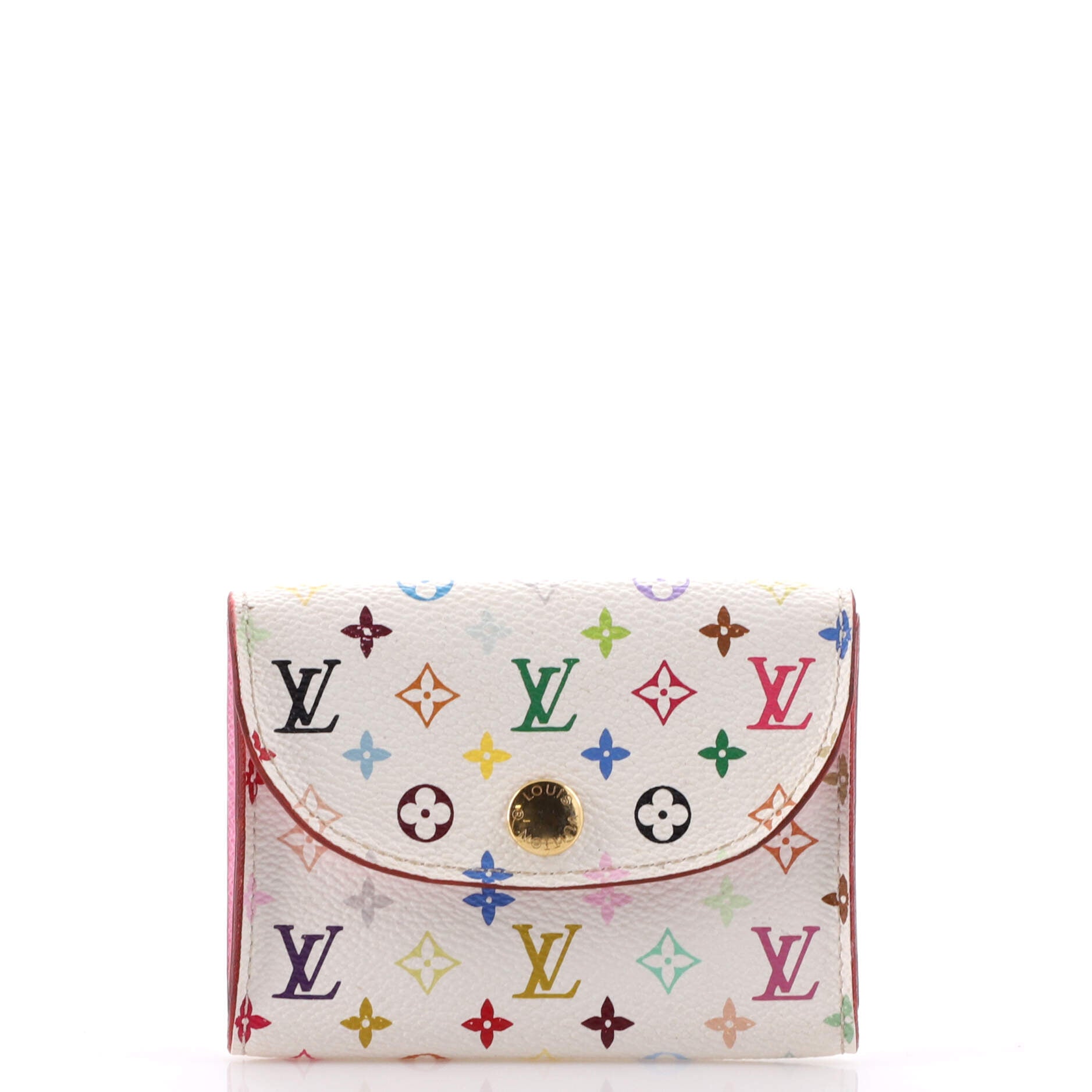 Louis Vuitton Pocket Organizer Monogram Galaxy Black Multicolor