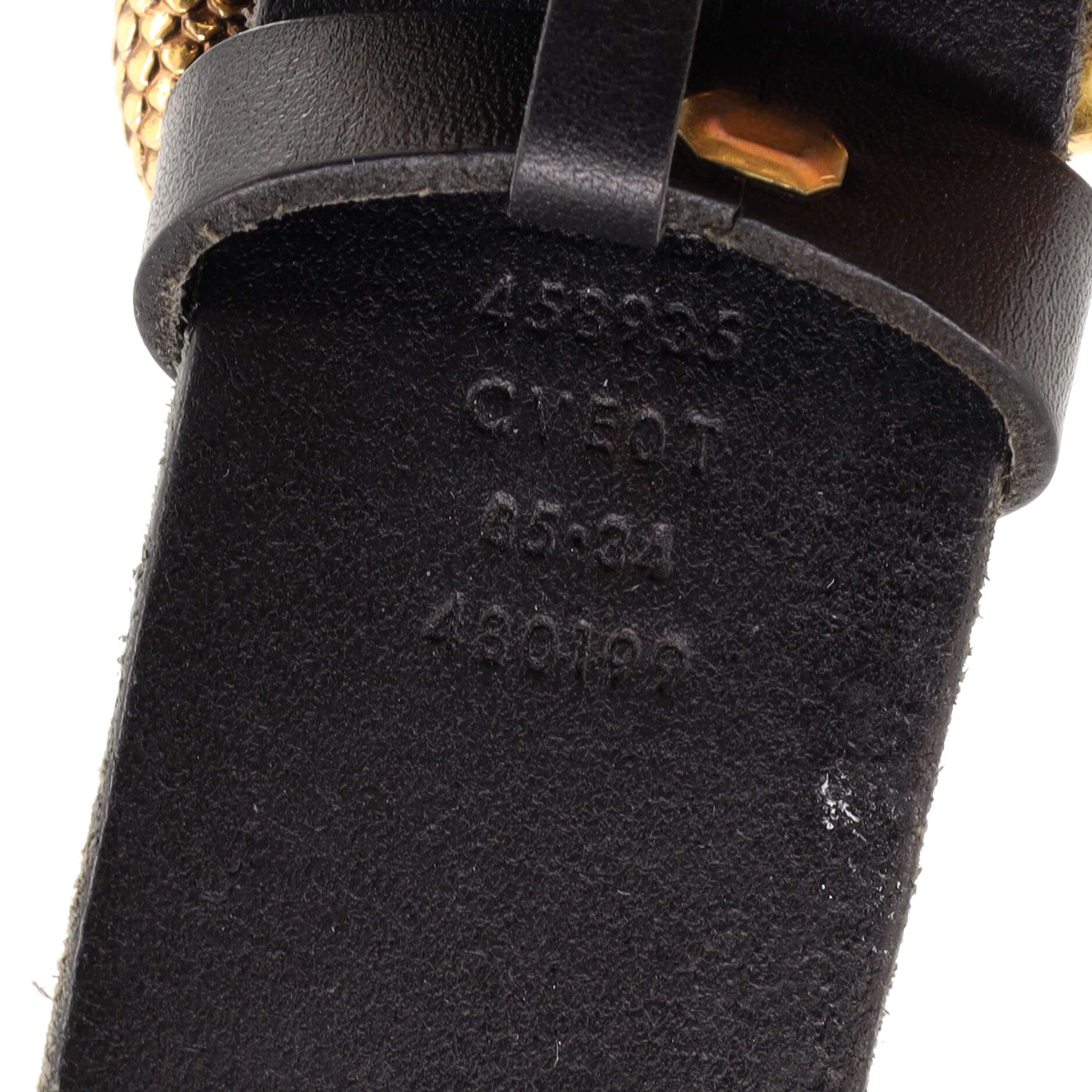 Gucci Double G Snake Buckle Belt - Farfetch