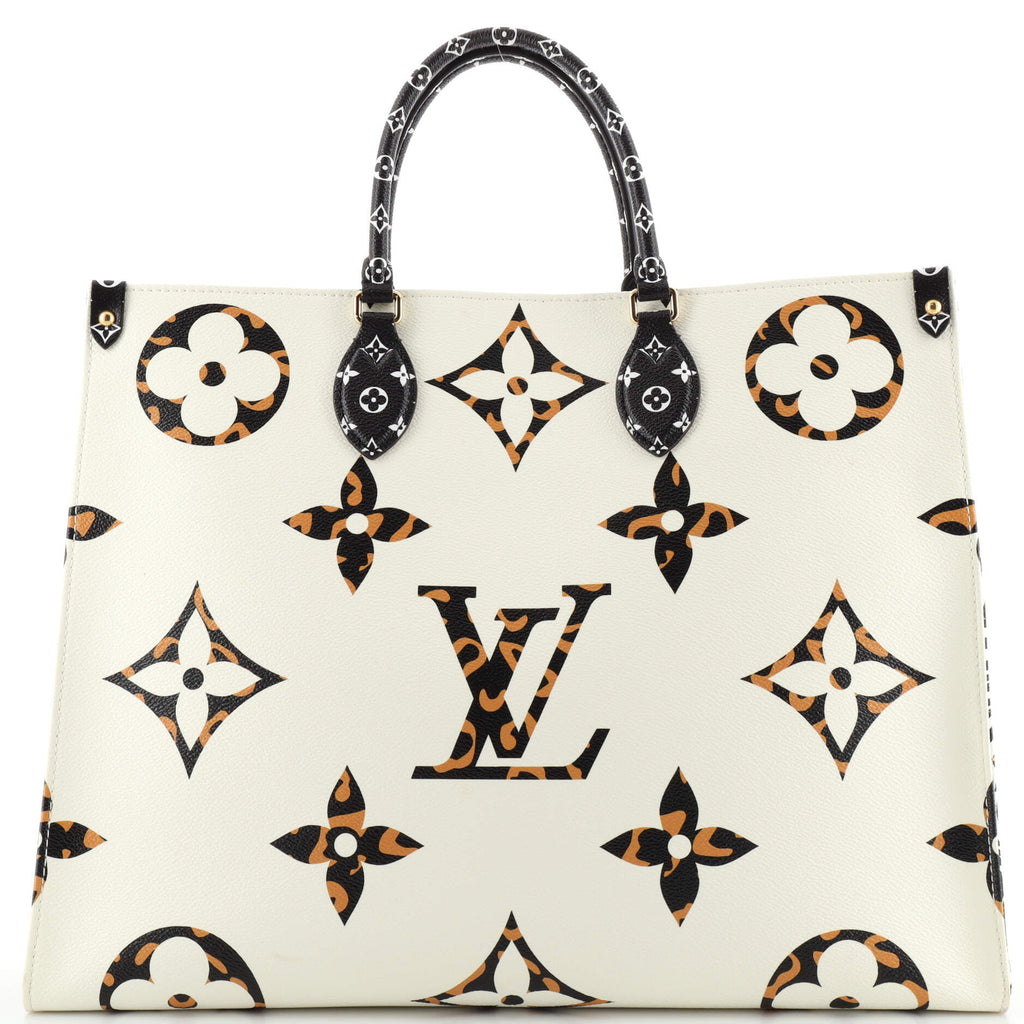 Louis Vuitton Black And Orange Jungle Giant Monogram OnTheGo Tote GM, 2019  Available For Immediate Sale At Sotheby's