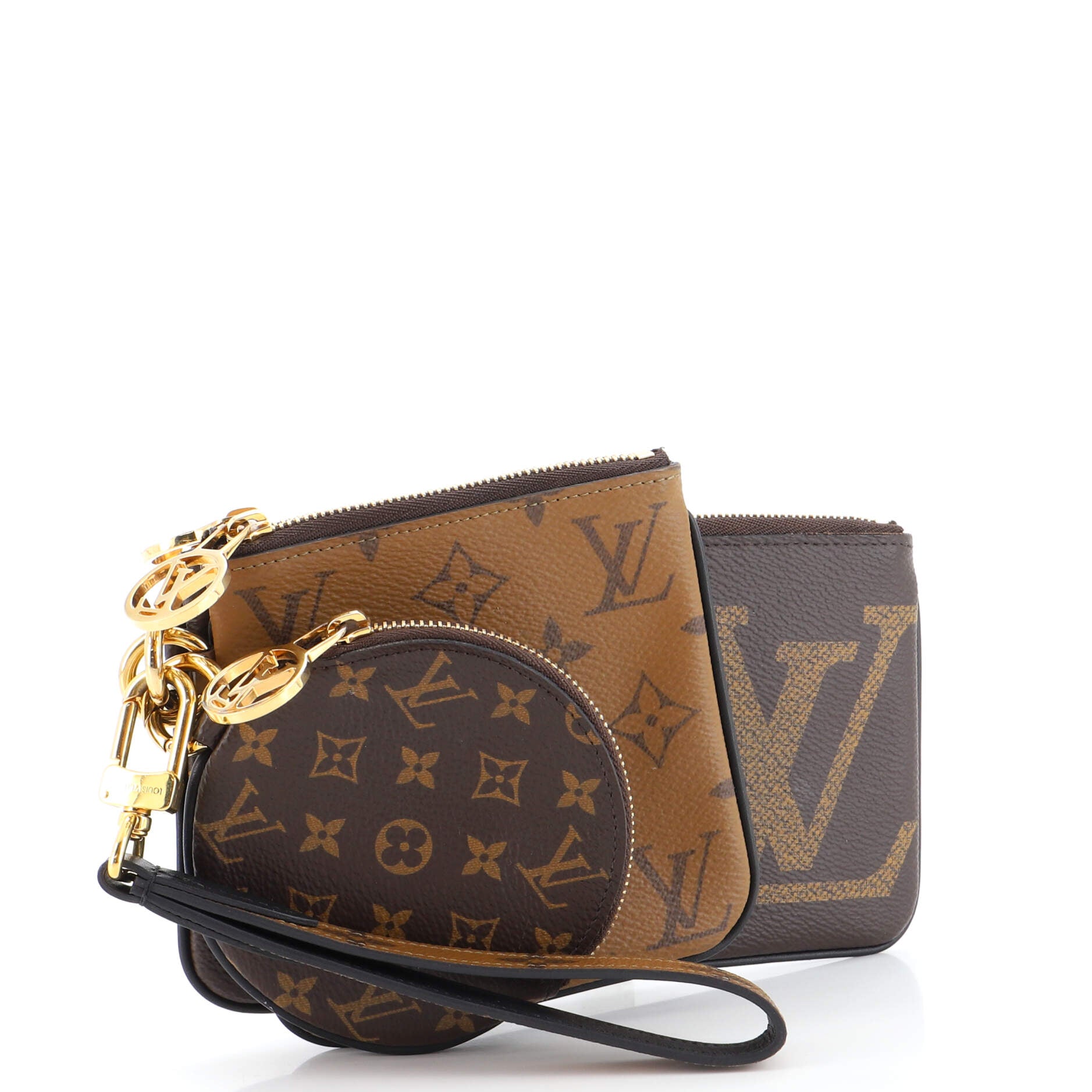 Louis Vuitton 2020 pre-owned Trio Pouch Clutch Bag - Farfetch