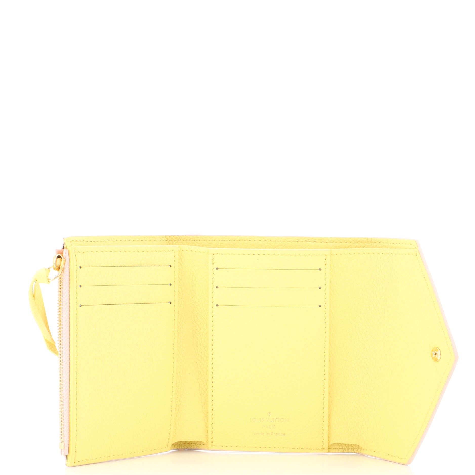 Louis Vuitton Empreinte Victorine yellow wallet