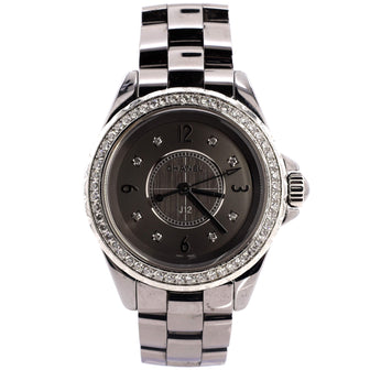 Chanel J12 Chromatic Quartz Watch Titanium and Ceramic with