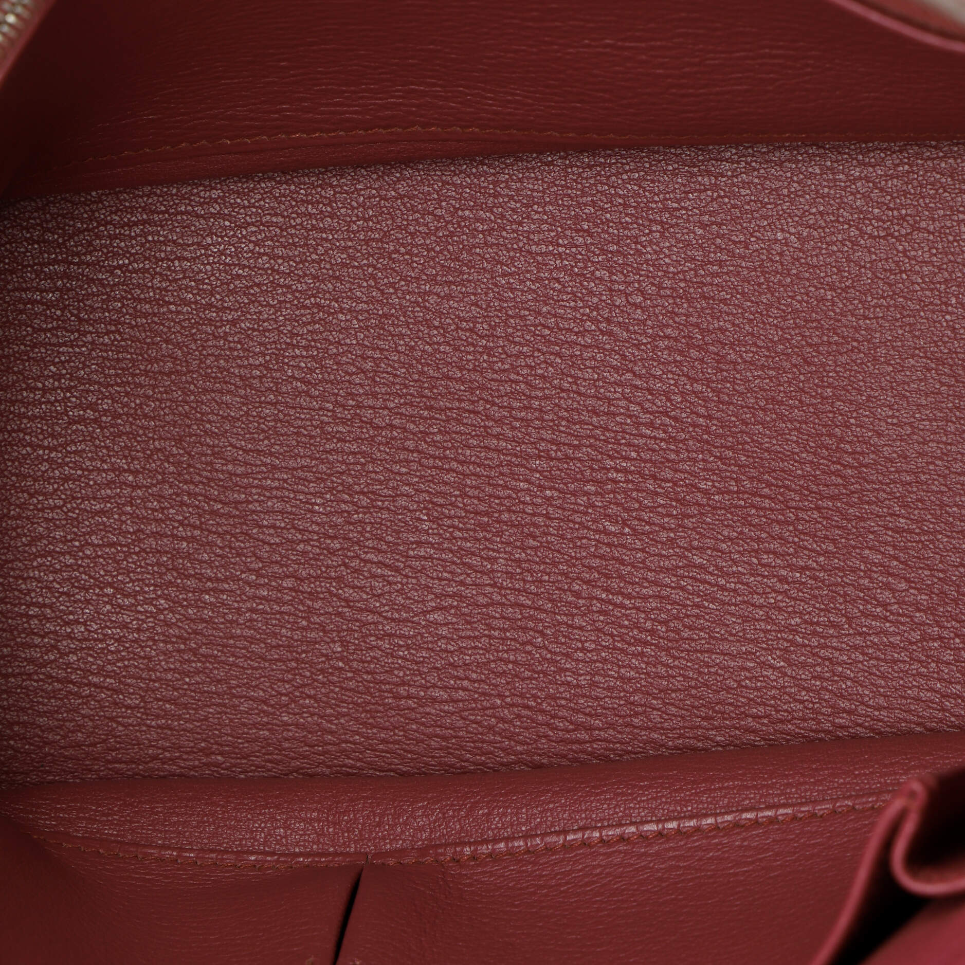 Hermes Rouge Grenat Togo Leather Jypsiere 28 Bag Hermes