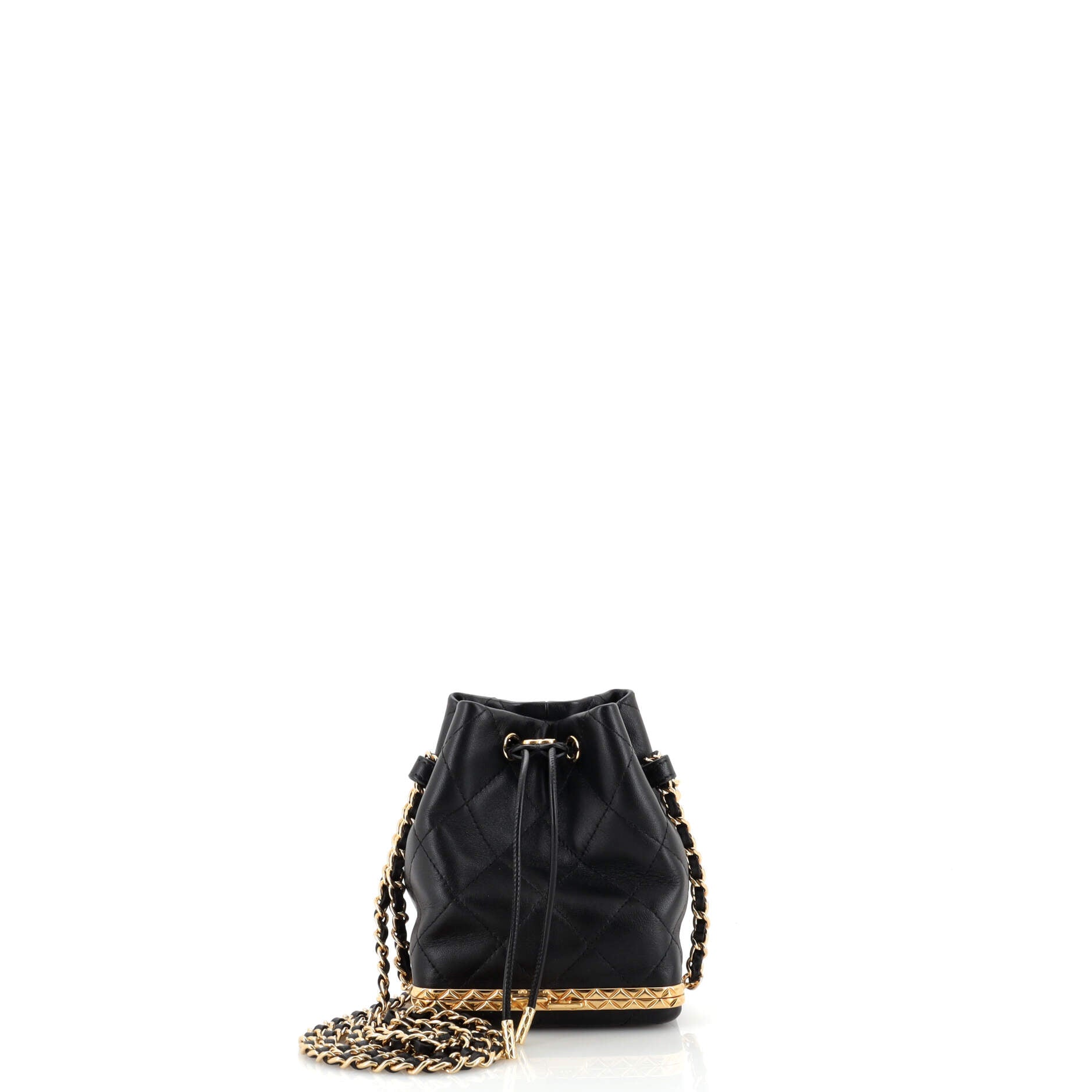 Chanel Gold Quilted Leather Medium Gabrielle Hobo Bag - Yoogi's Closet