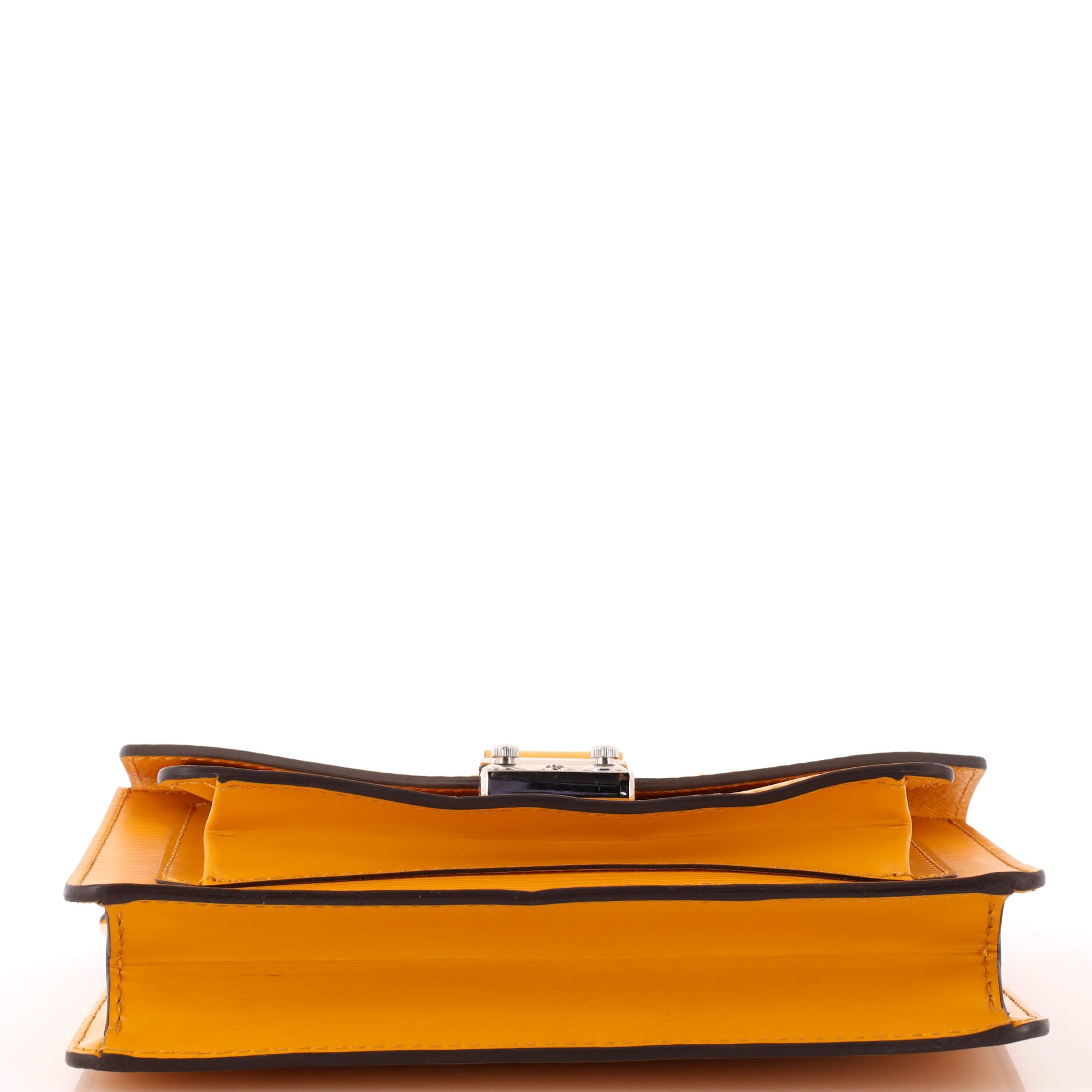 Louis Vuitton Monceau Shoulder Bag in Orange EPI Leather