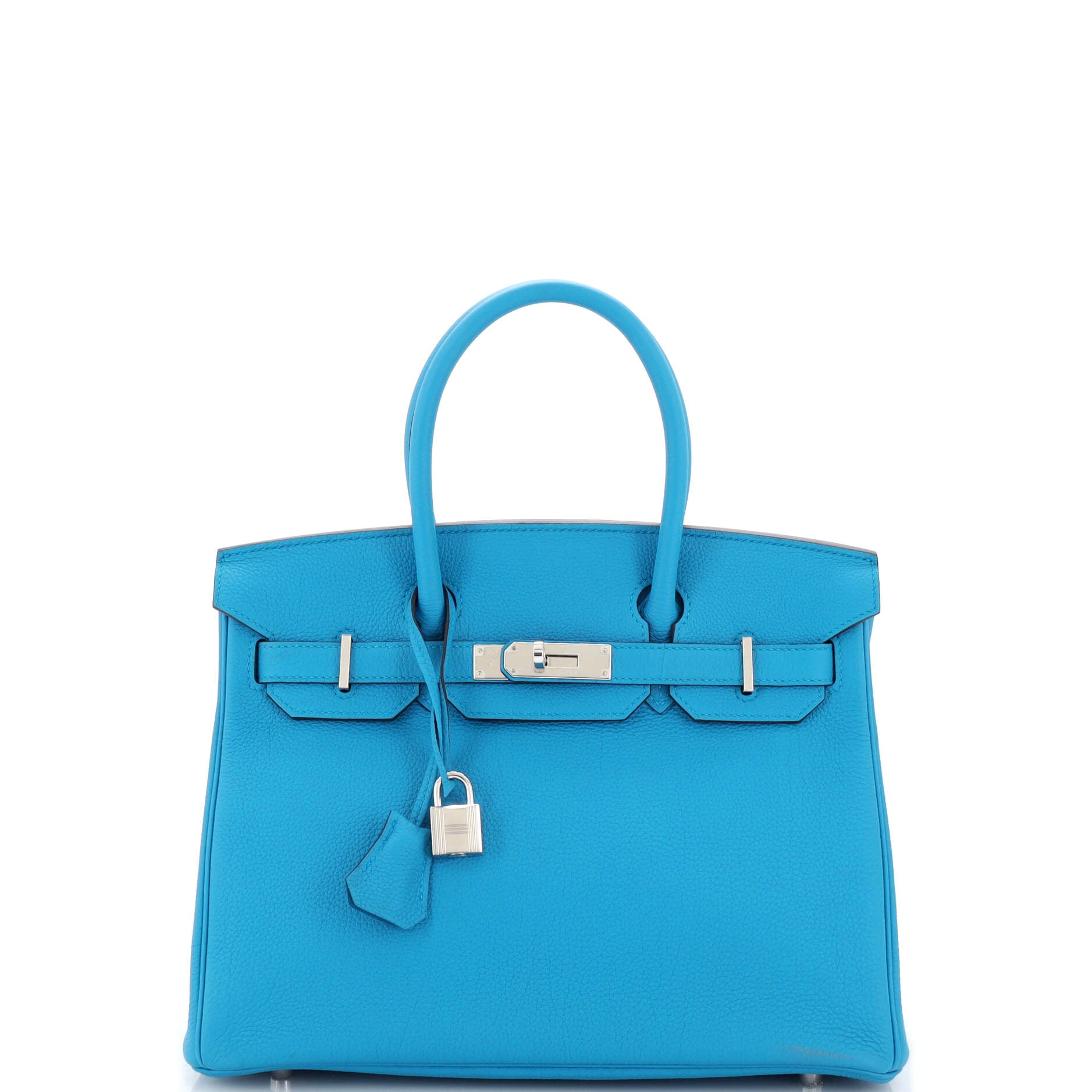 Hermes Birkin 30 Bleu Zanzibar Togo Palladium Hardware – Madison Avenue  Couture