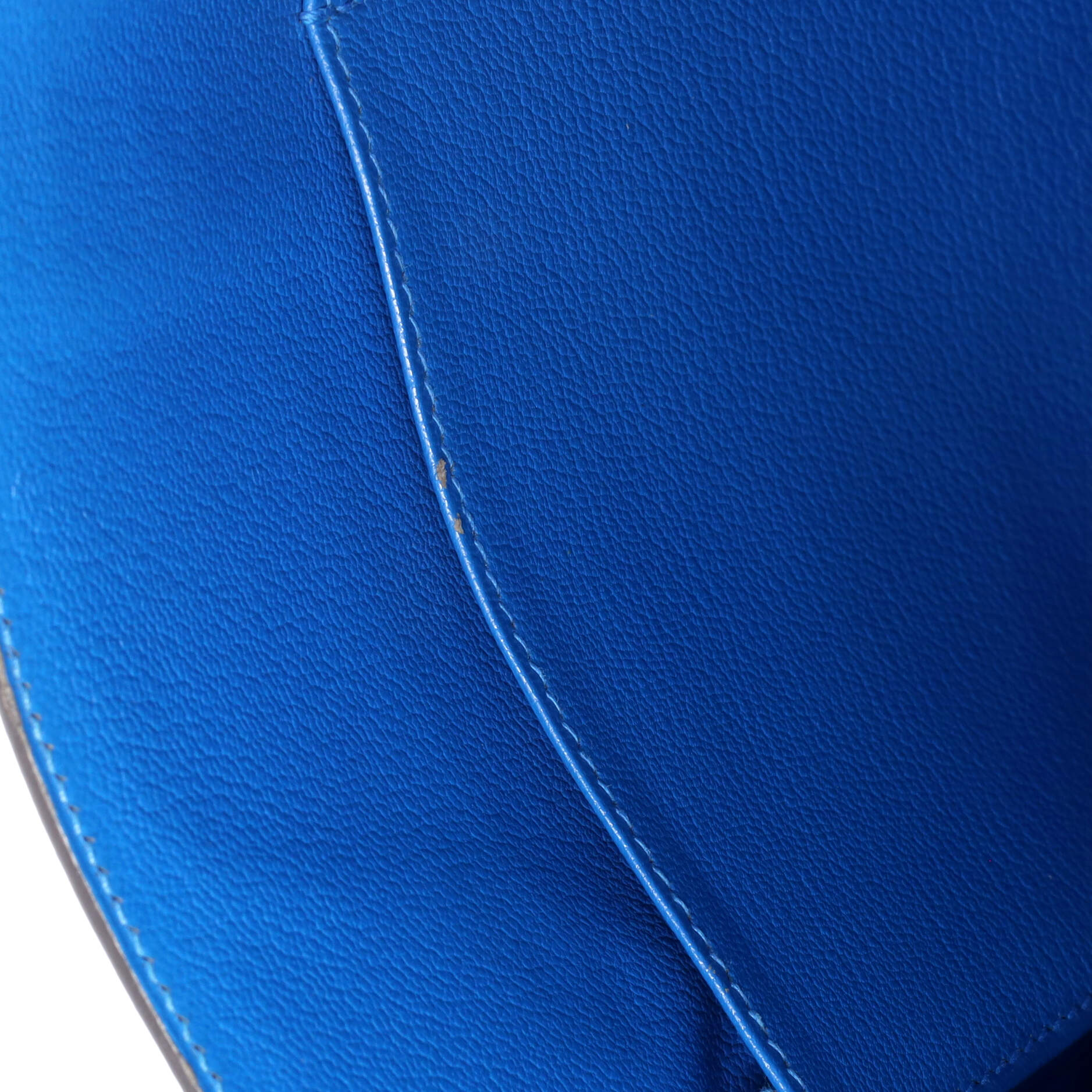 Hermes Kelly Handbag Bleu Hydra Evercolor with Pallladium Hardware
