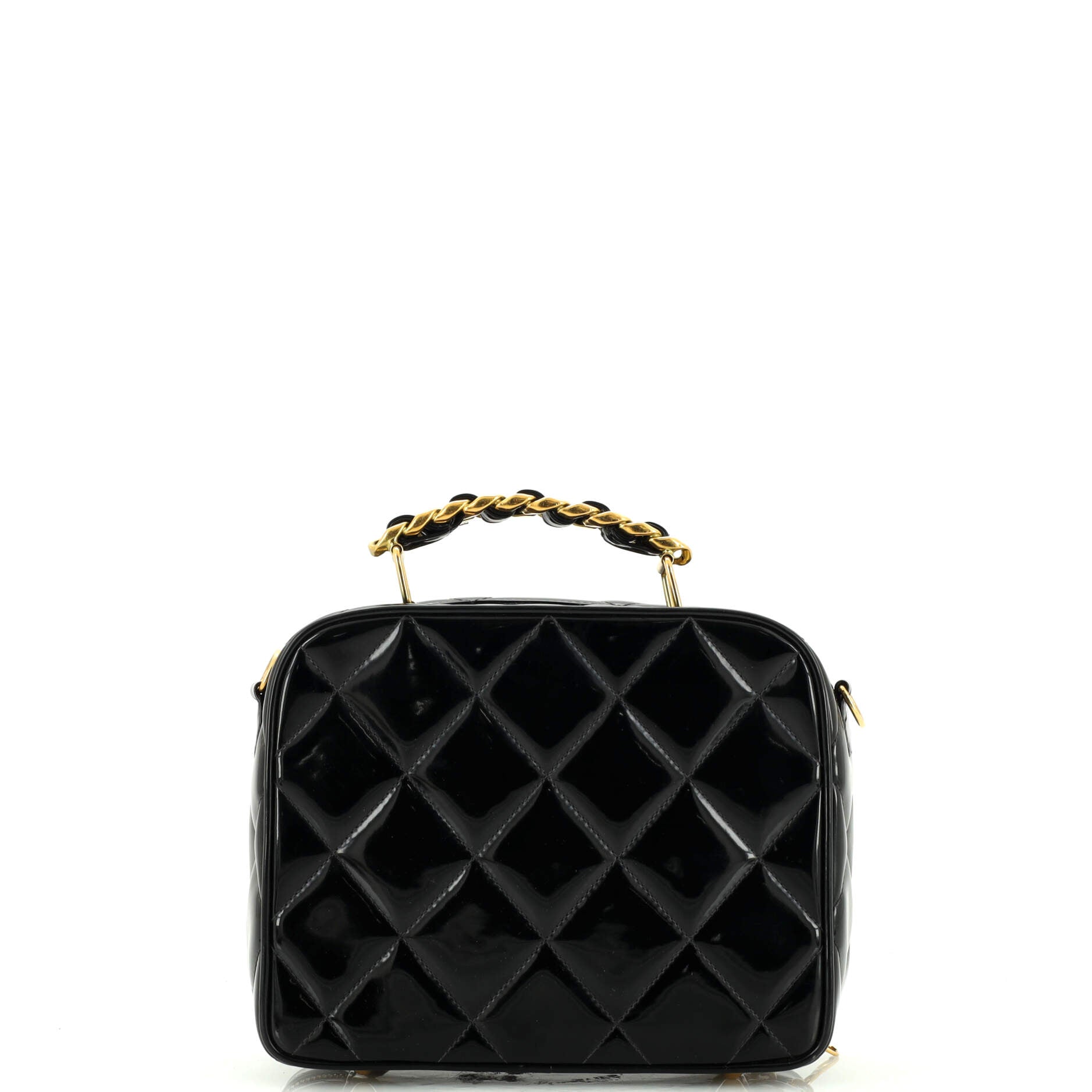Chanel Black Patent Case Bag  AGL2102  LuxuryPromise