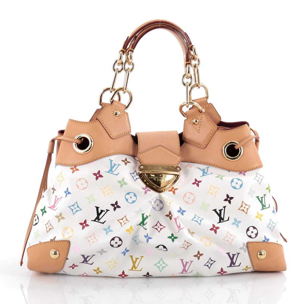 Buy Louis Vuitton Ursula Handbag Monogram Multicolor White 2091504 – Rebag