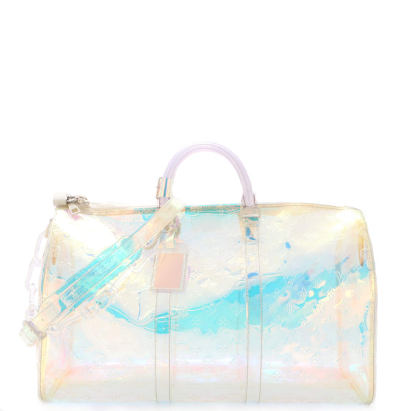 Keepall cloth travel bag Louis Vuitton Multicolour in Cloth - 25272171