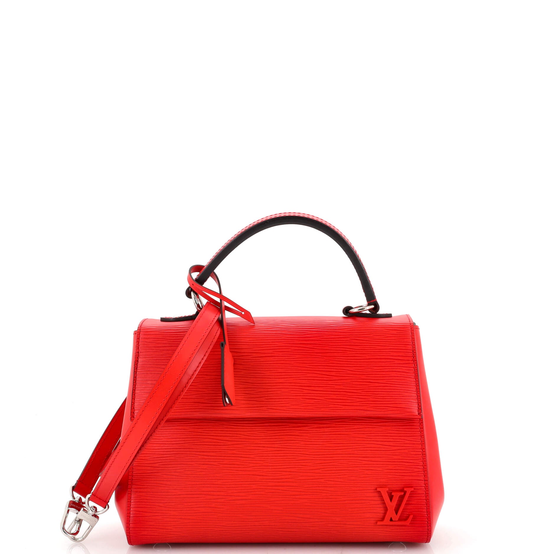 Louis Vuitton Red EPI Cluny Bag