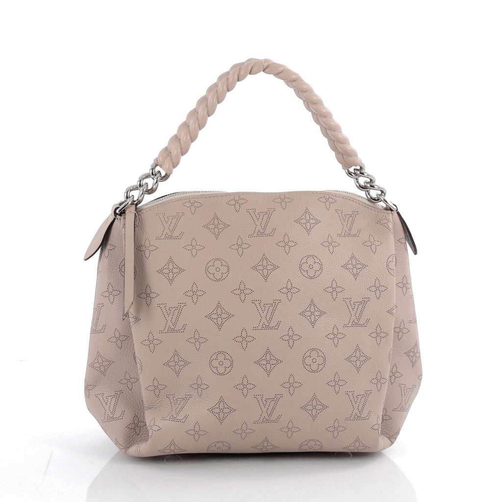 Buy Louis Vuitton Babylone Handbag Mahina Leather BB Brown 2097101 – Trendlee