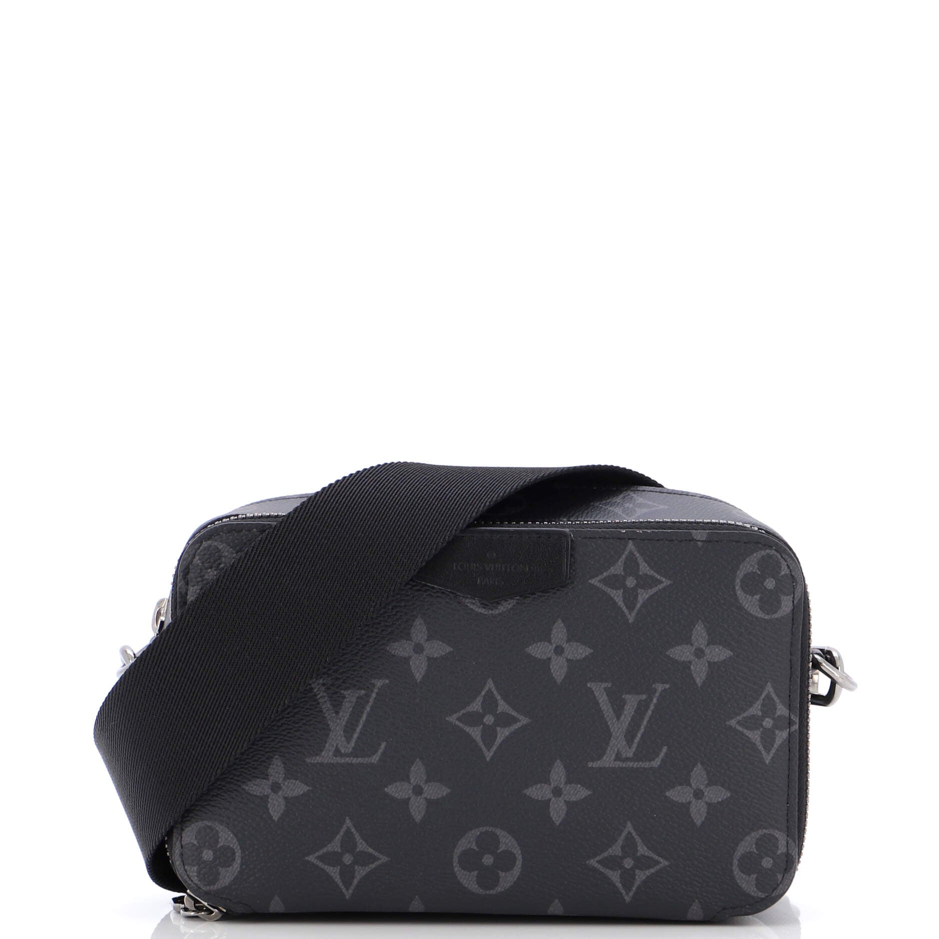 Louis Vuitton Monogram Eclipse Canvas Alpha Wearable Wallet Bag