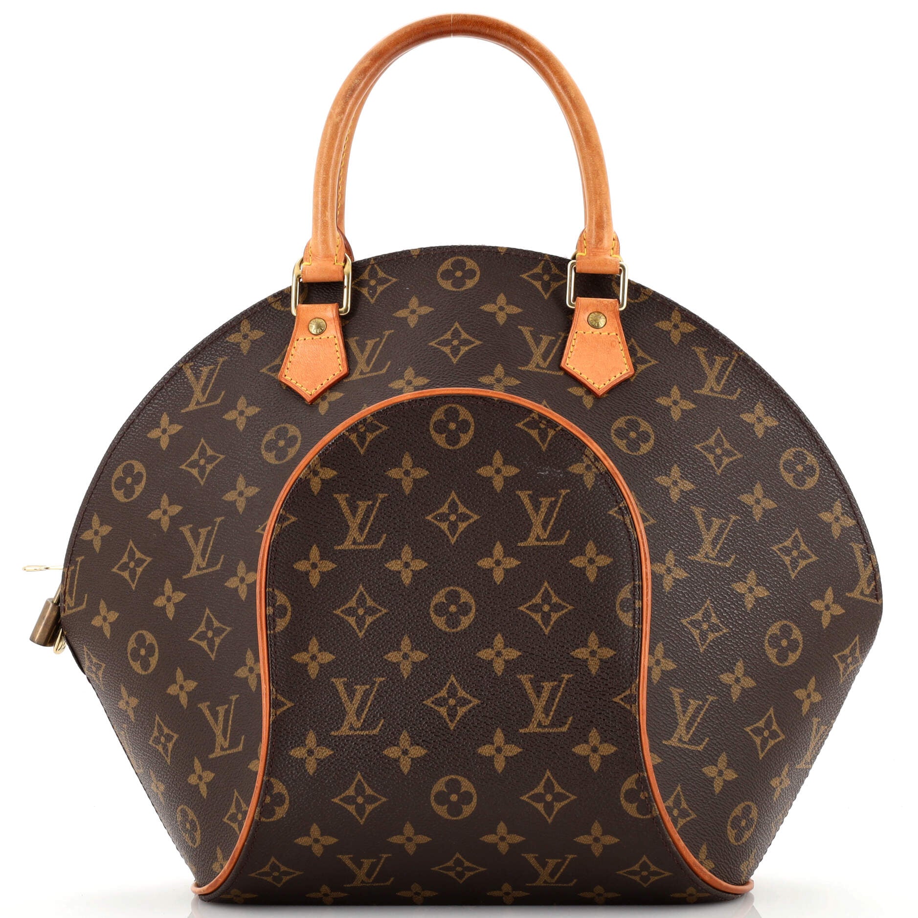 Louis Vuitton Ellipse Brown Canvas Shoulder Bag (Pre-Owned)