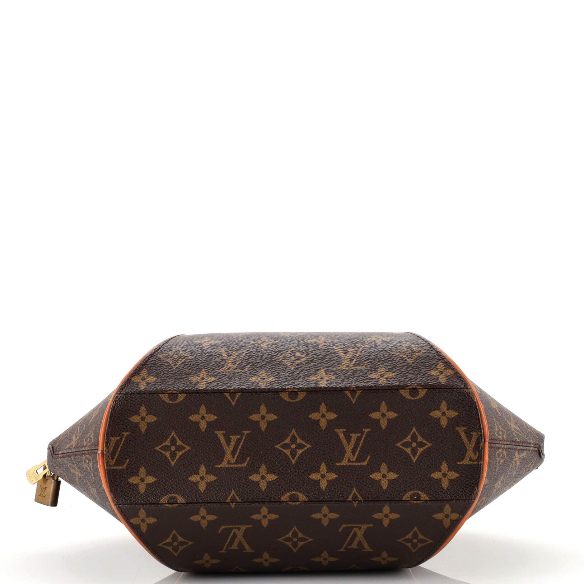 Ellipse MM Top handle bag in Monogram coated canvas, Gold Hardware