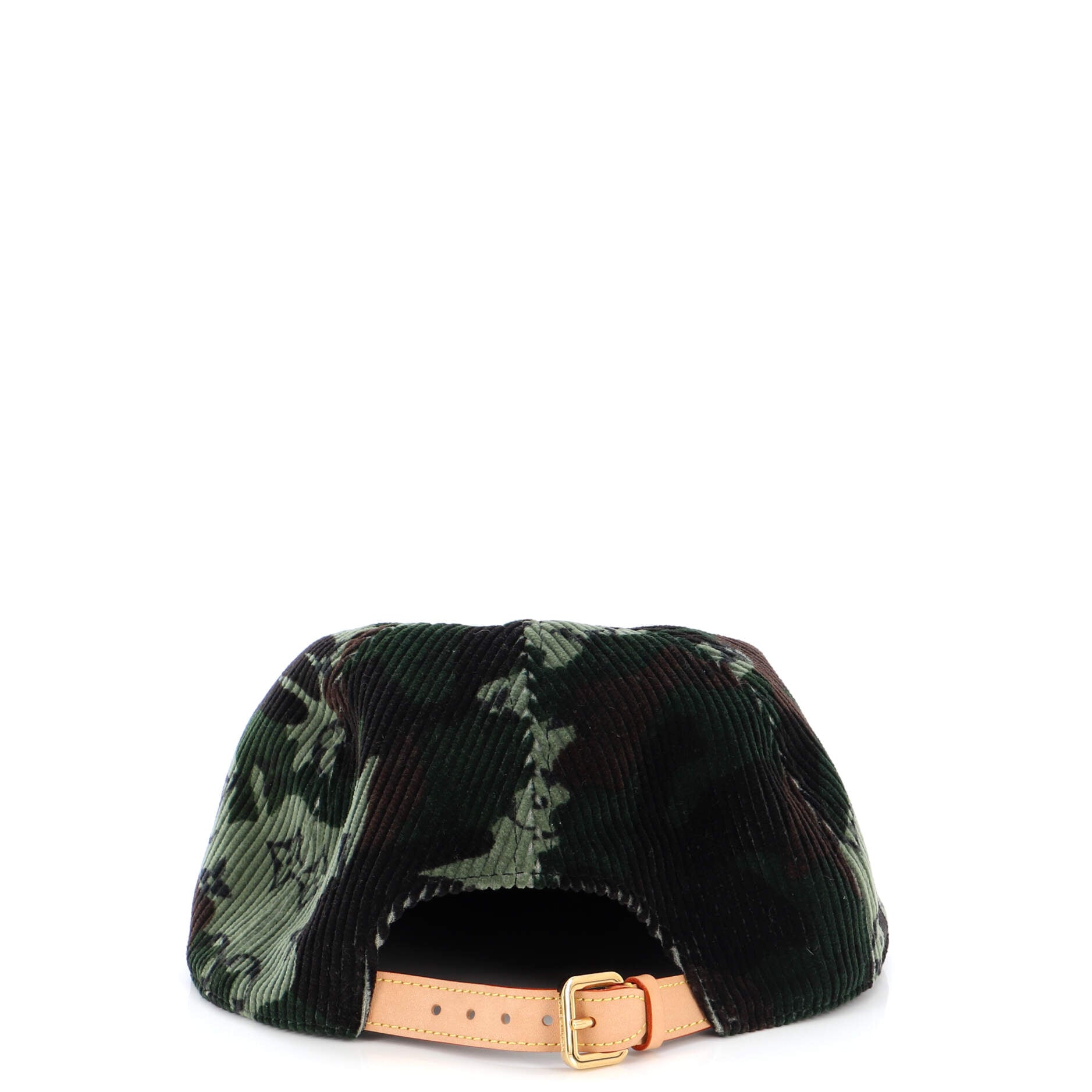 Louis Vuitton Camouflage Corduroy Monogramouflage Easy Fit Cap Baseball Cap  Hat