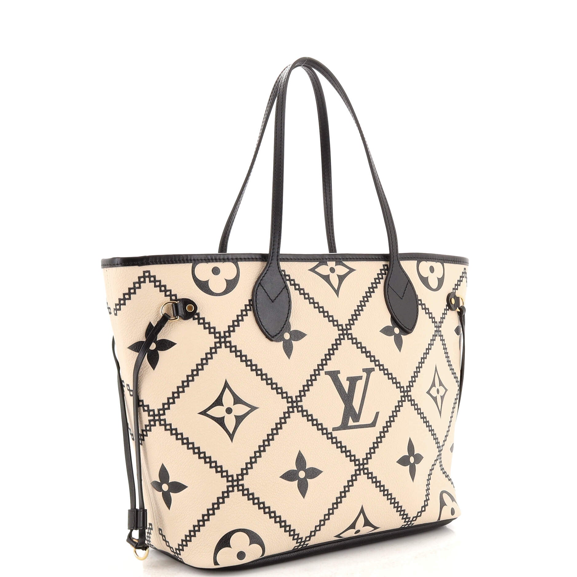 Louis Vuitton Neverfull NM Tote Monogram Empreinte Giant mm Neutral