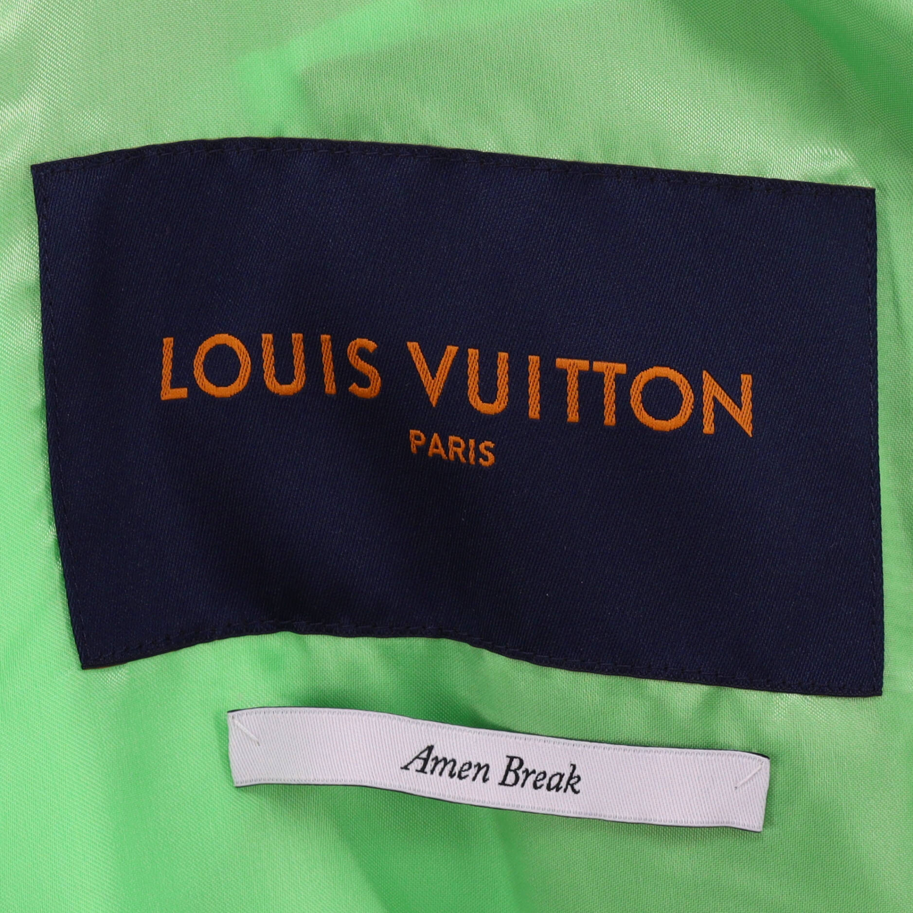 Louis Vuitton Men's Varsity Blouson Jacket Mix Monogram Gradient Leather  and Wool Blue 2107741