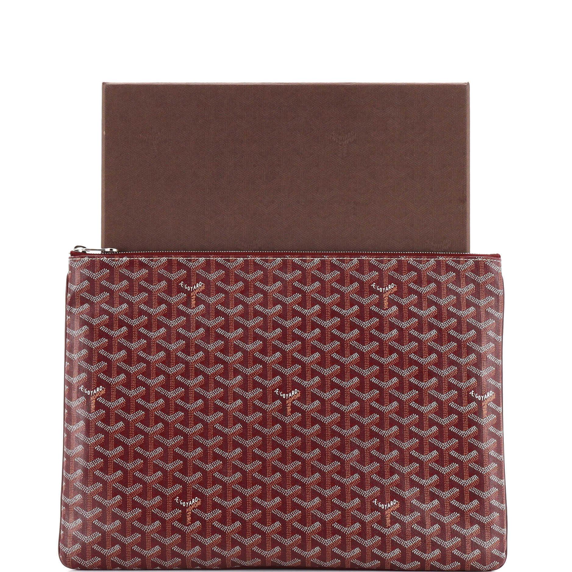 Goyard 1990-2000 Boeing 25 Clutch Bag