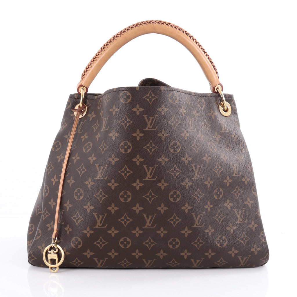 Buy Louis Vuitton Artsy Handbag Monogram Canvas MM Brown 2108203 – Rebag