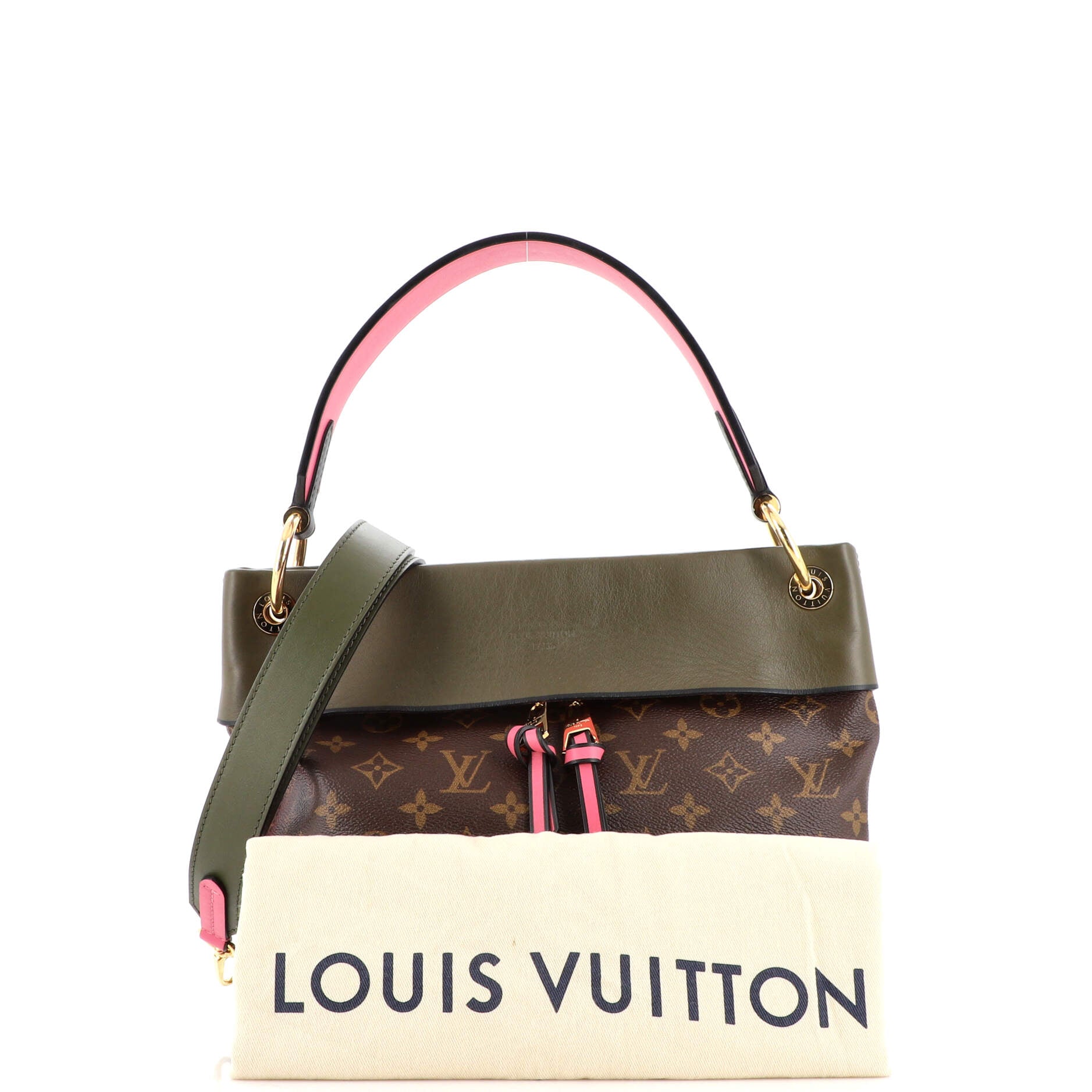 Saks OFF 5TH Louis Vuitton Damier Ebene Canvas Barrel Bag $1299.99
