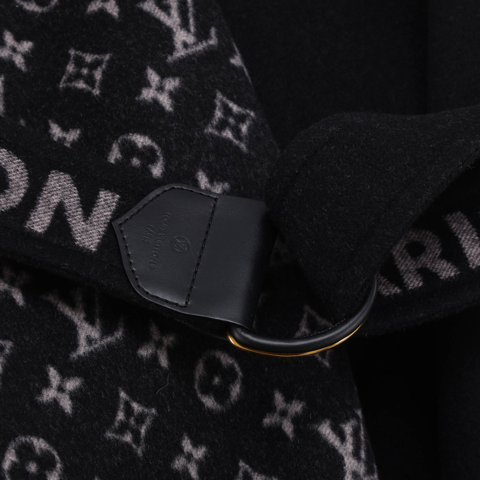 Louis Vuitton My Monogram Eclipse Wool Scarf