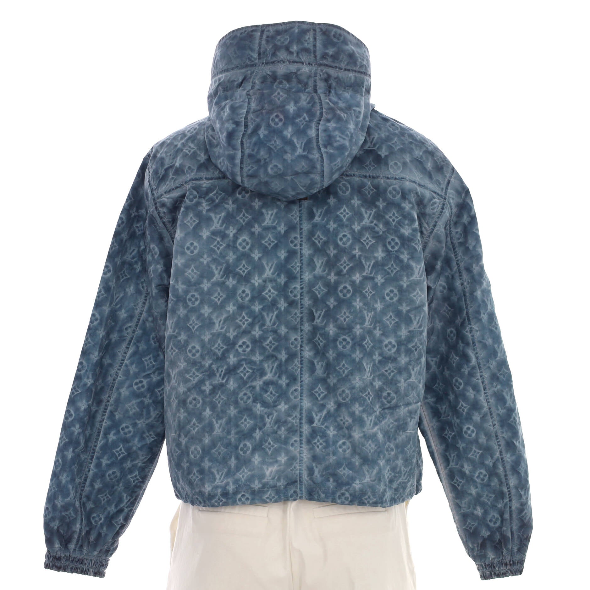 Louis Vuitton Signature Short Hooded Wrap Coat