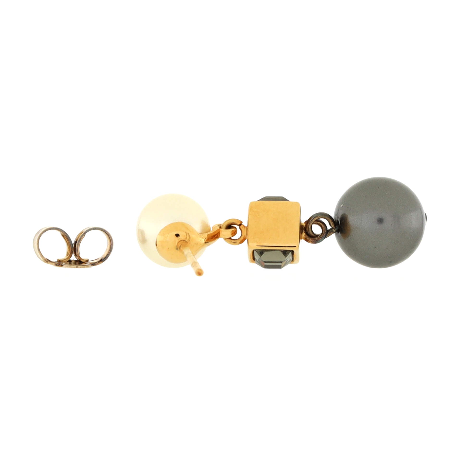 Used] LOUIS VUITTON (Louis Vuitton) Book de Reille Blooming Earrings Gold  Brass Golden ref.498269 - Joli Closet